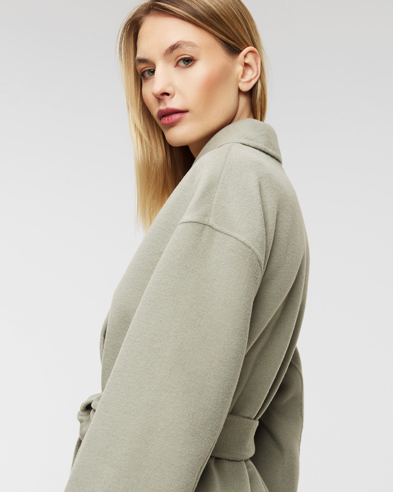 Vlněný kabát Juvia Caro