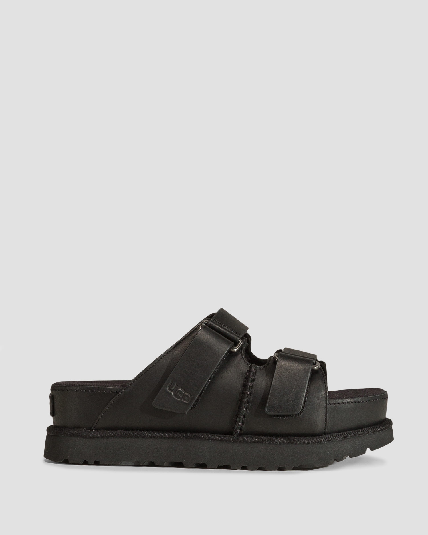 Dámské kožené boty na platformě UGG Goldenstar Hi Slide