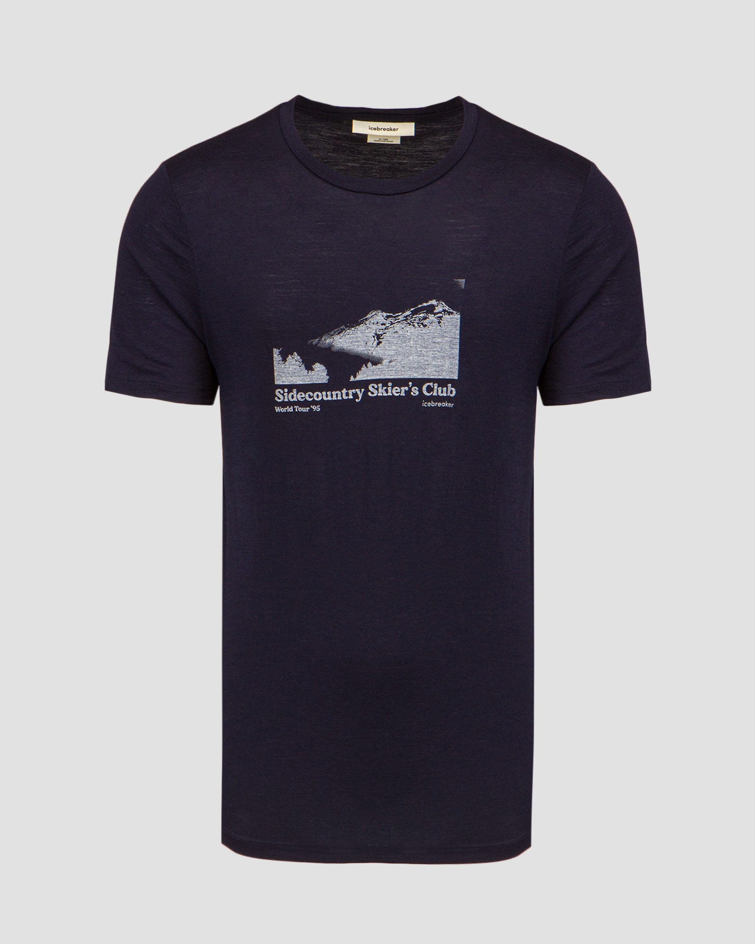 Tmavě modré pánské termotričko Icebreaker Mer 150 Tech Lite II SS