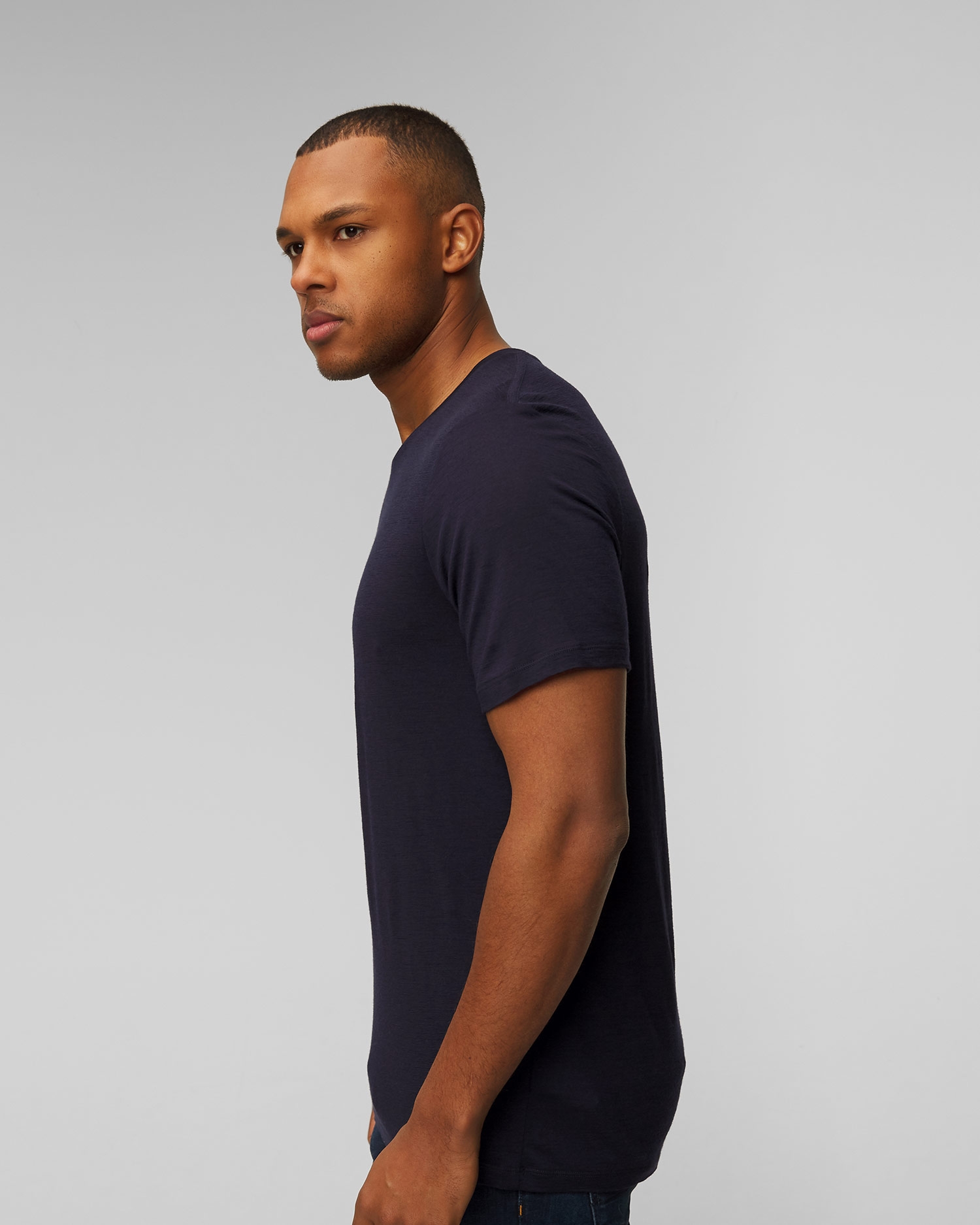 Tmavě modré pánské termotričko Icebreaker Mer 150 Tech Lite II SS