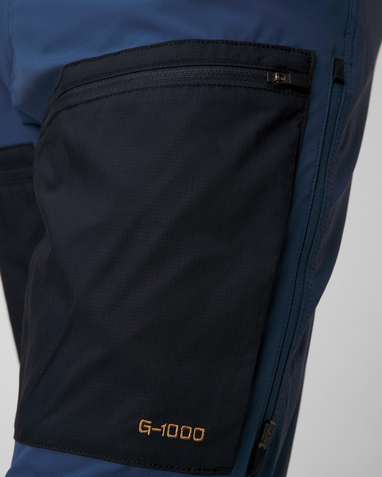 Modré trekové pánské kalhoty Fjallraven Keb Agile Trousers M