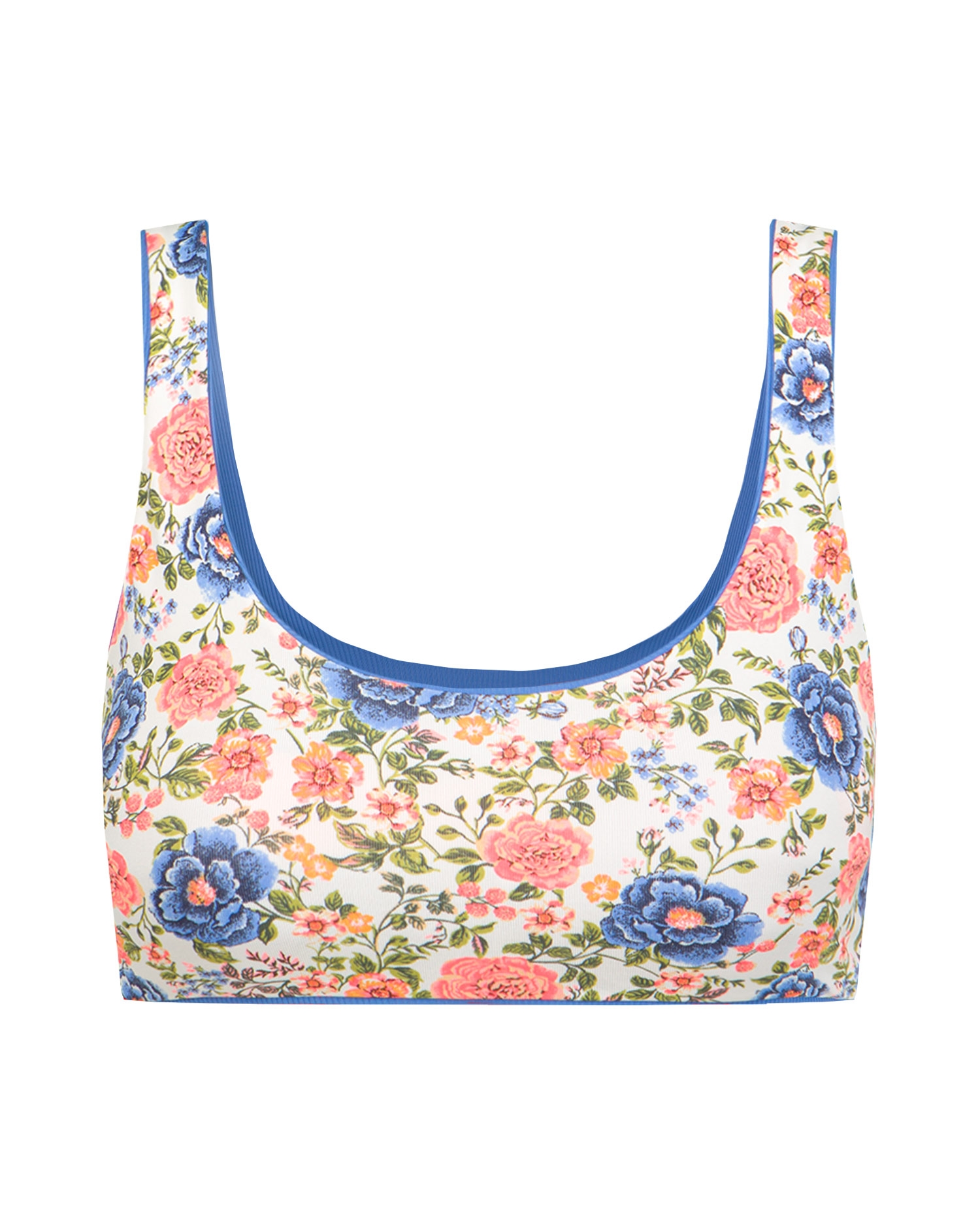 Horní díl oboustranných plavek MAAJI CORALY BLUE IZZY