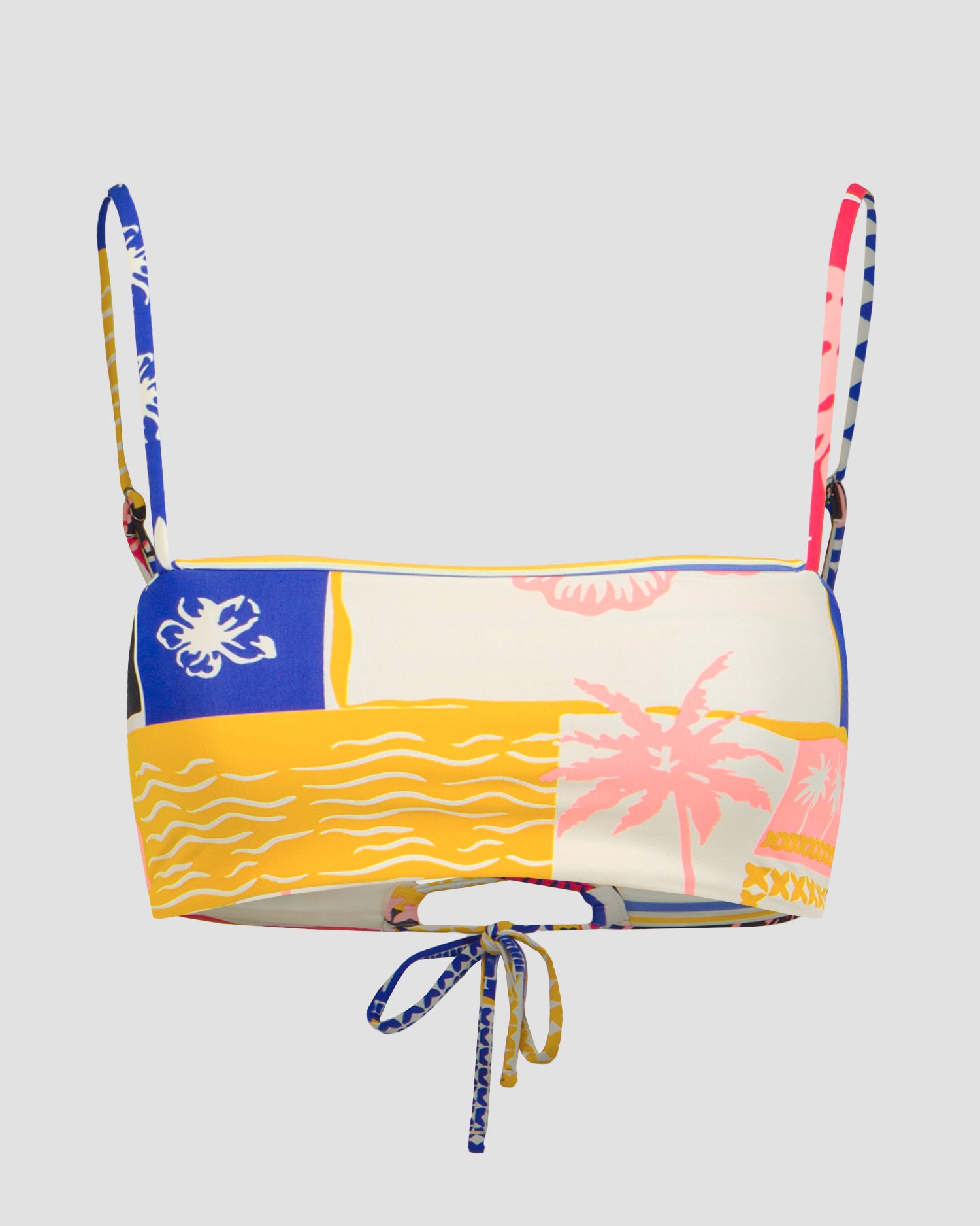 Dámský oboustranný horní díl plavek Maaji Paradise Postals Cyprus