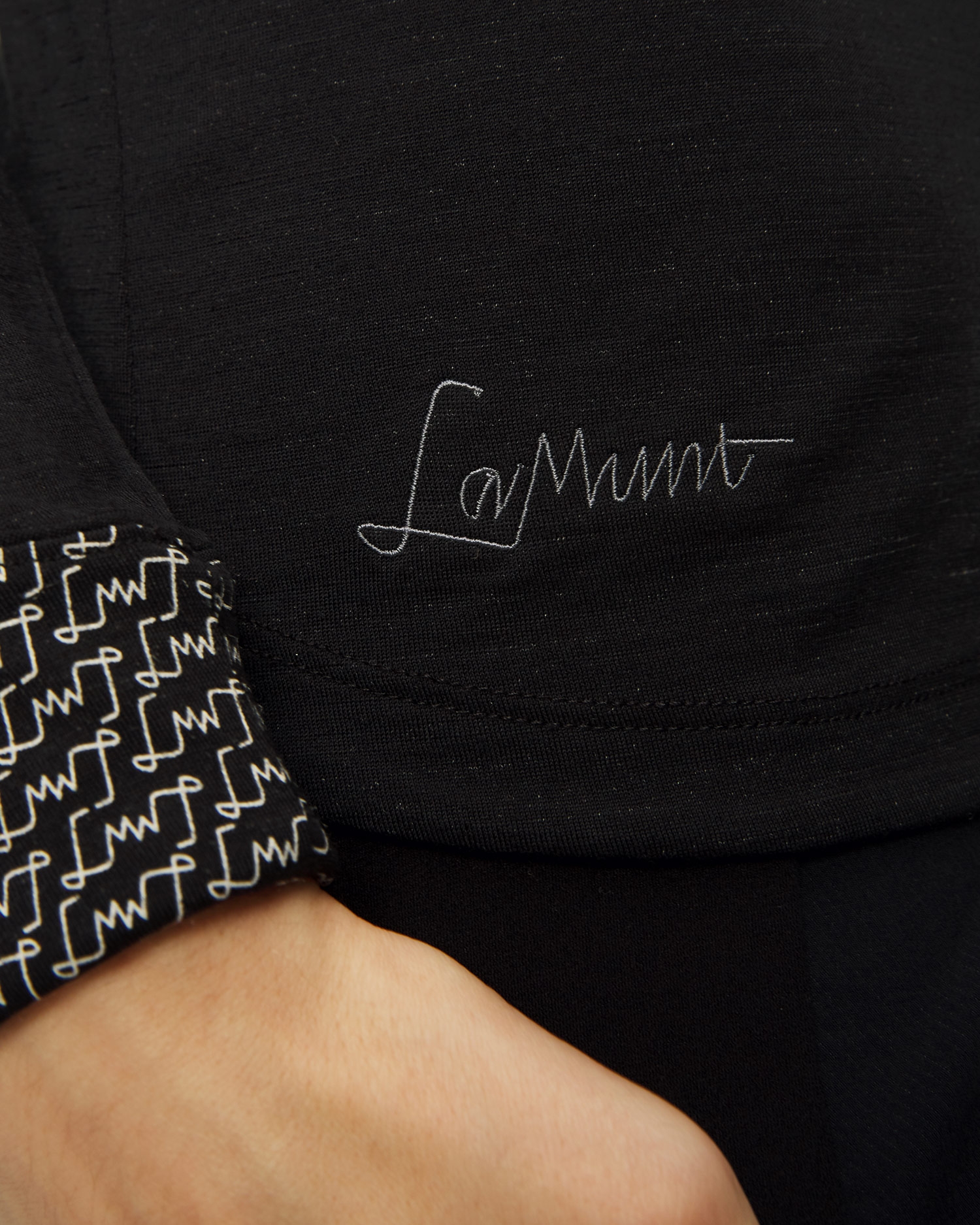 Longsleeve LaMunt ALEXANDRA ZIP TEE