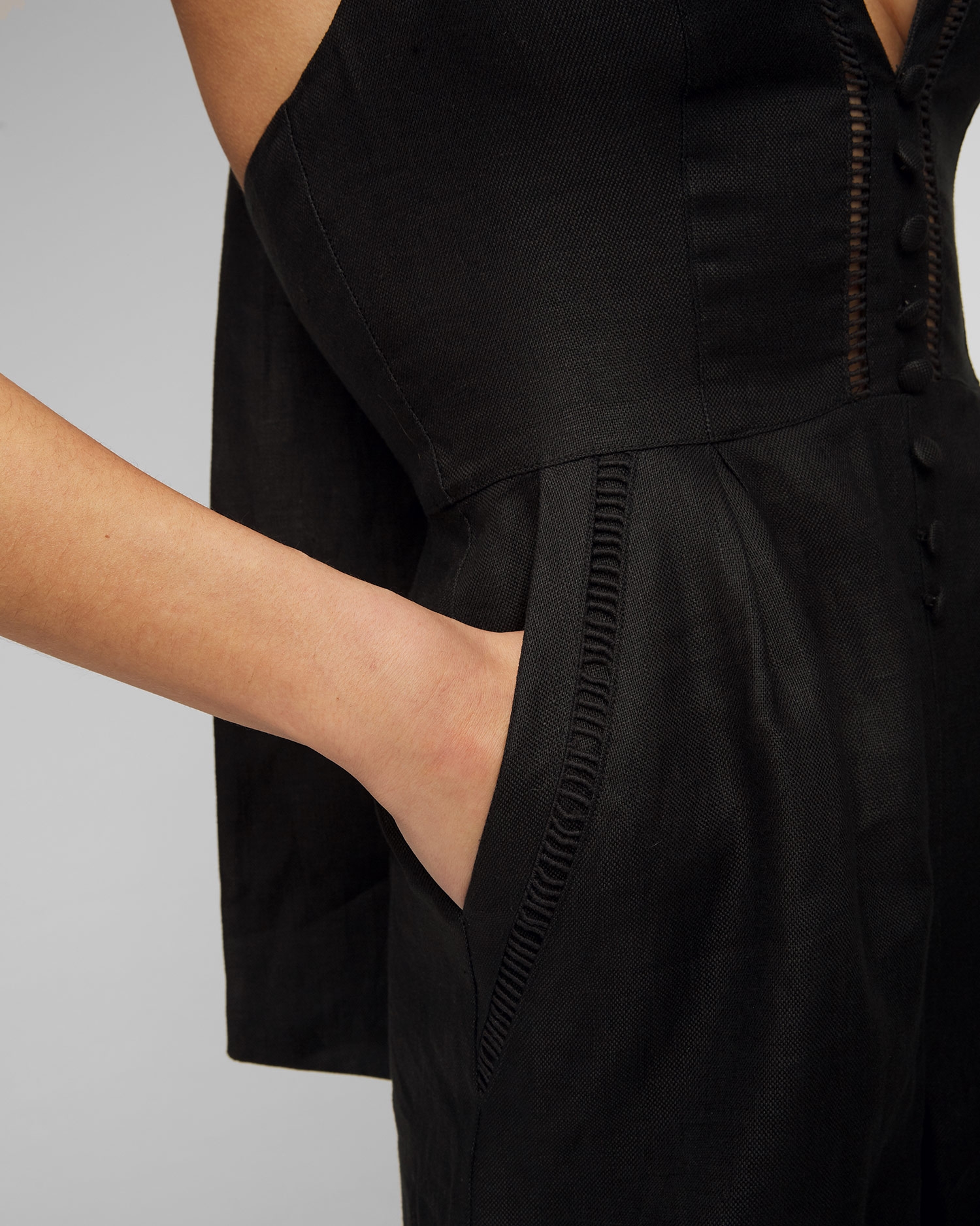 Lněný overal Joslin Charlotte