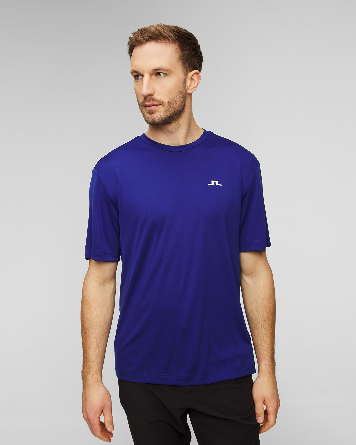 Modré pánské tričko J.Lindeberg Ade