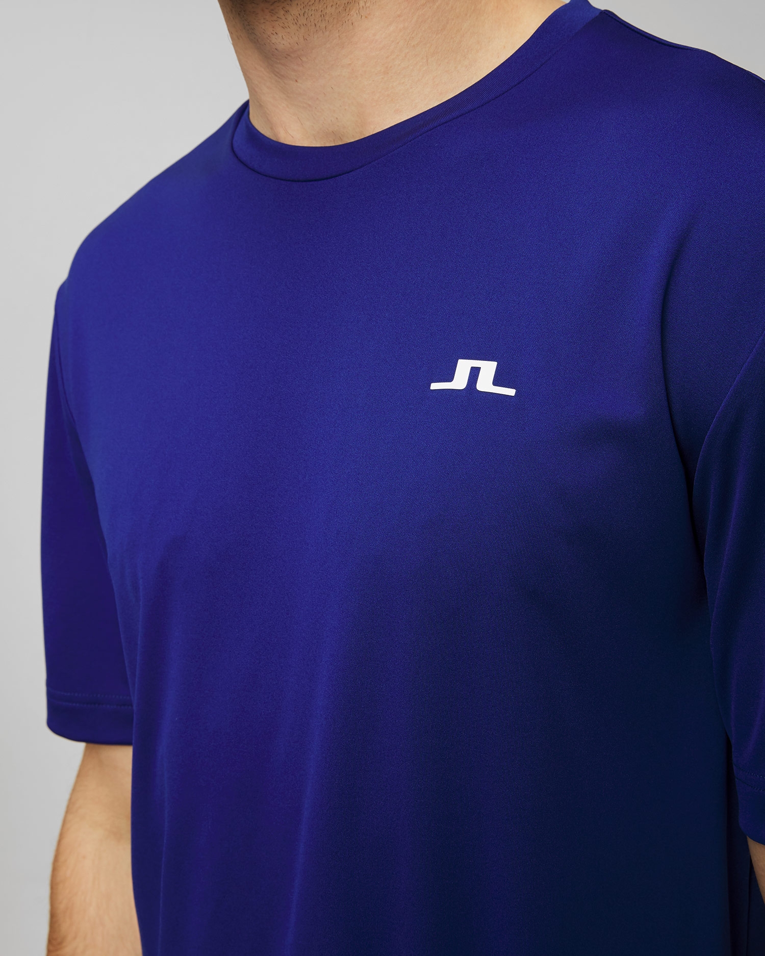 Modré pánské tričko J.Lindeberg Ade