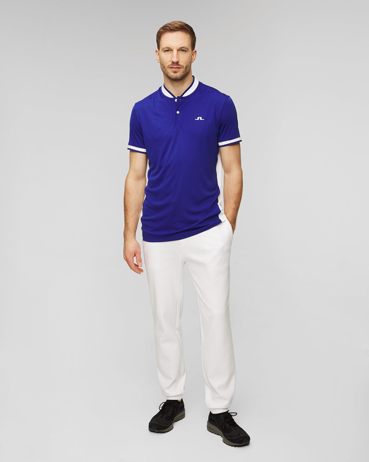 Modrá pánská polokošile J.Lindeberg Jensen