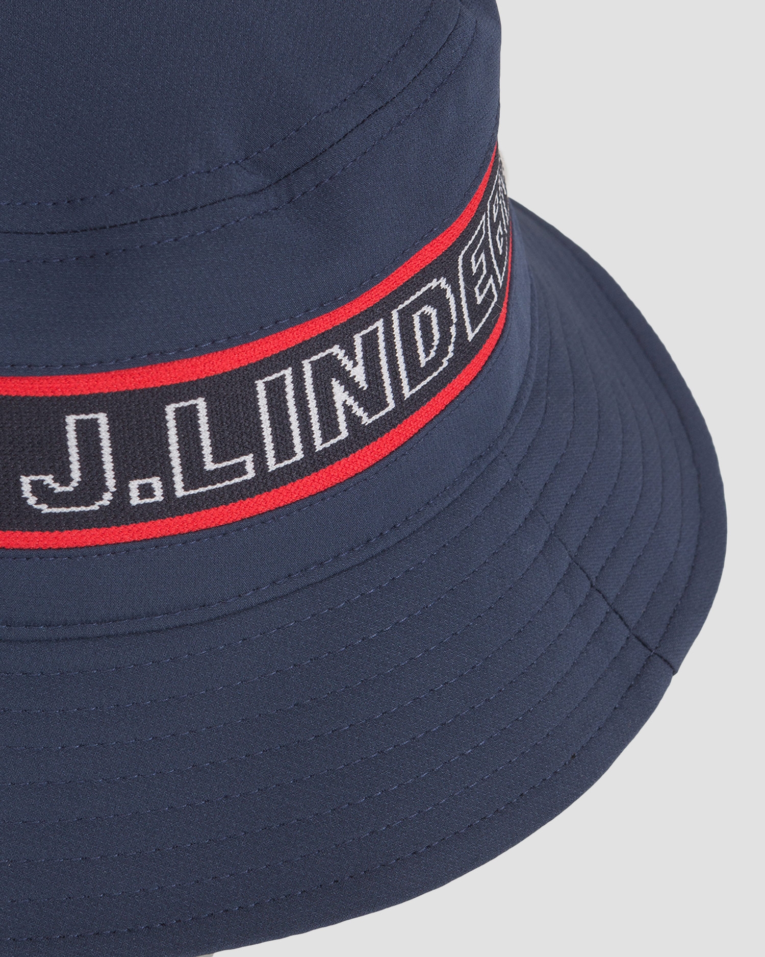 Klobouk J.LINDEBERG DENVER STRIPE BUCKET HAT