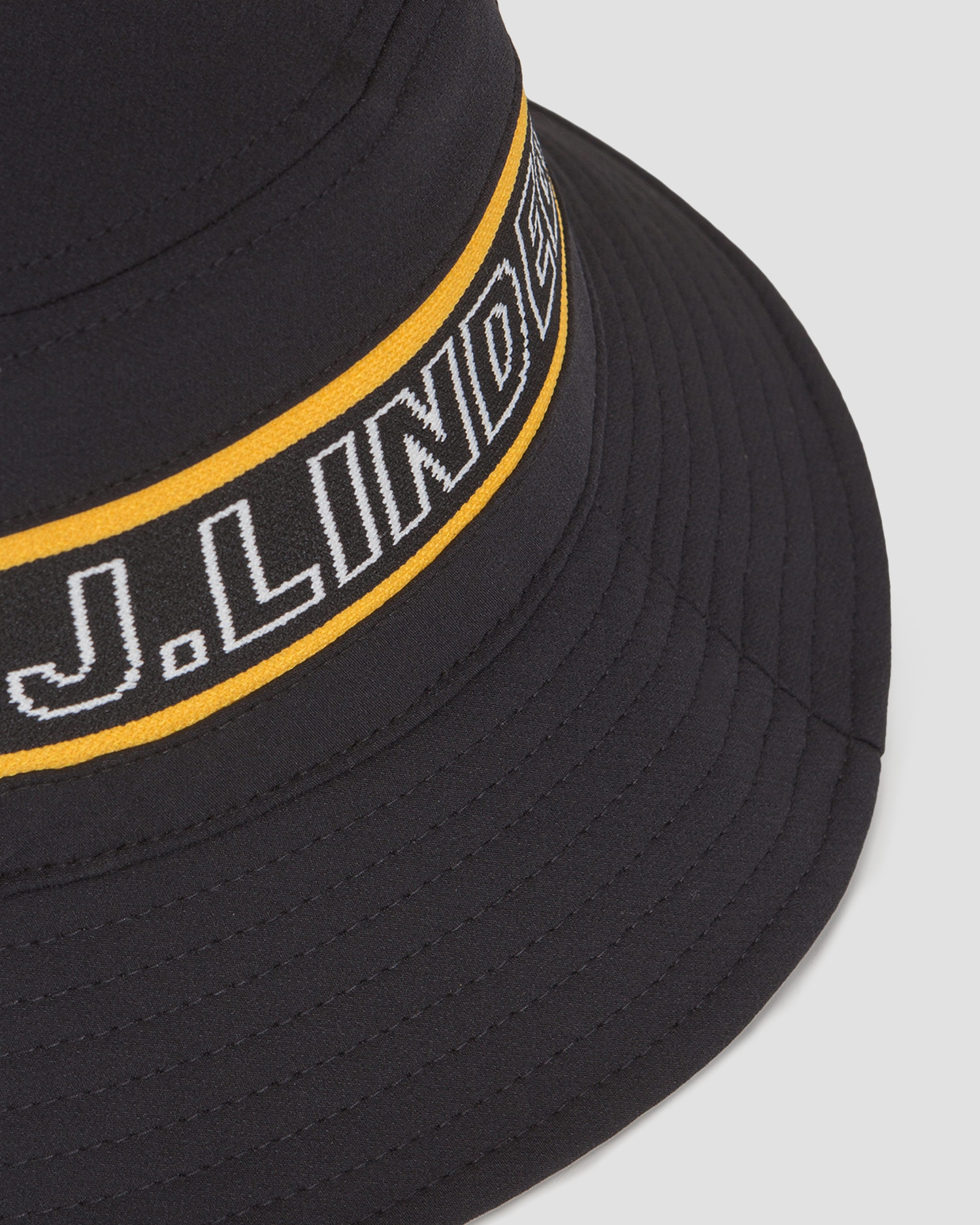 Klobouk J.LINDEBERG DENVER STRIPE BUCKET HAT