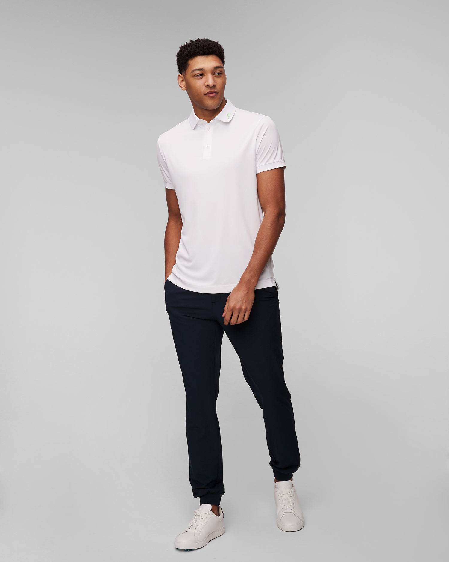 Bílá pánská polokošile J.Lindeberg KV Print