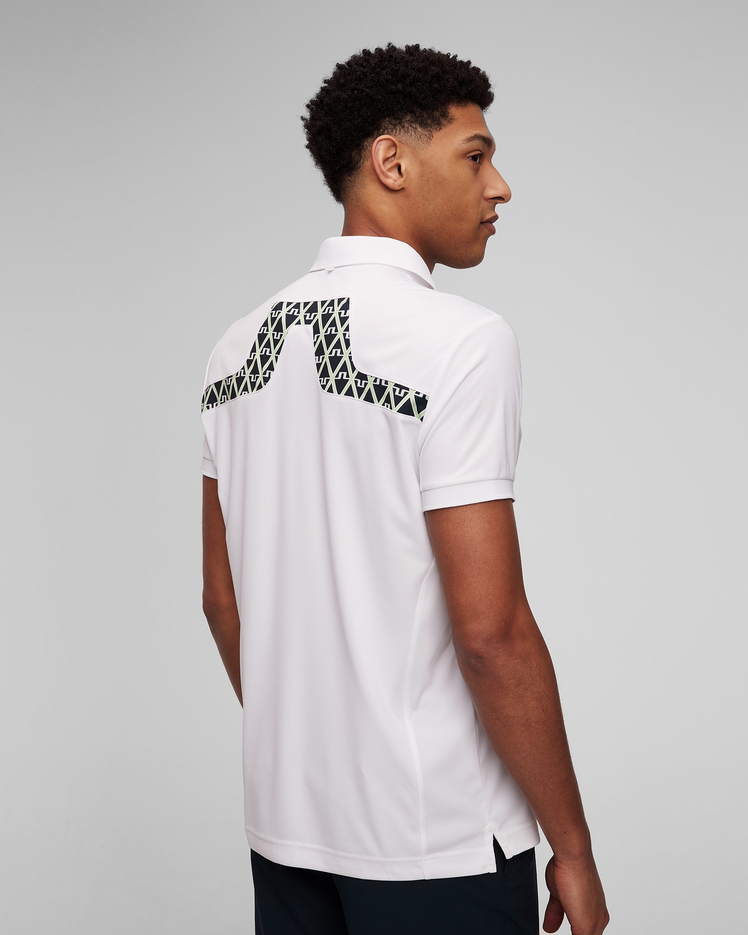 Bílá pánská polokošile J.Lindeberg KV Print