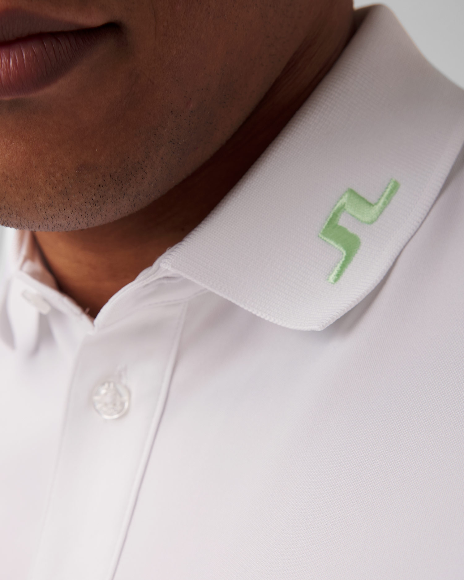 Bílá pánská polokošile J.Lindeberg KV Print