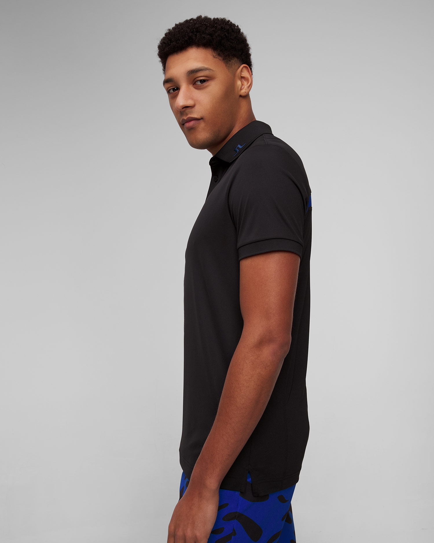 Černá pánská polokošile J.Lindeberg KV Print