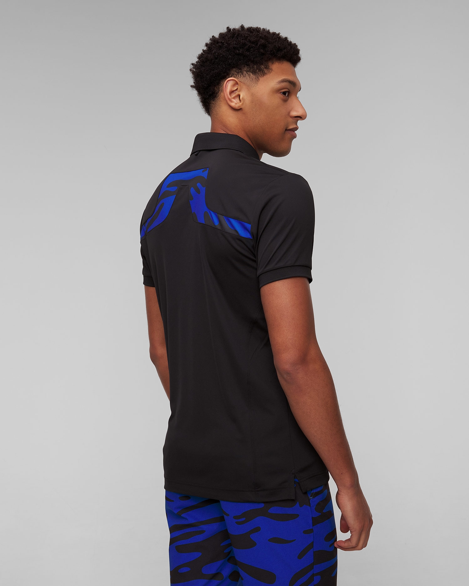 Černá pánská polokošile J.Lindeberg KV Print