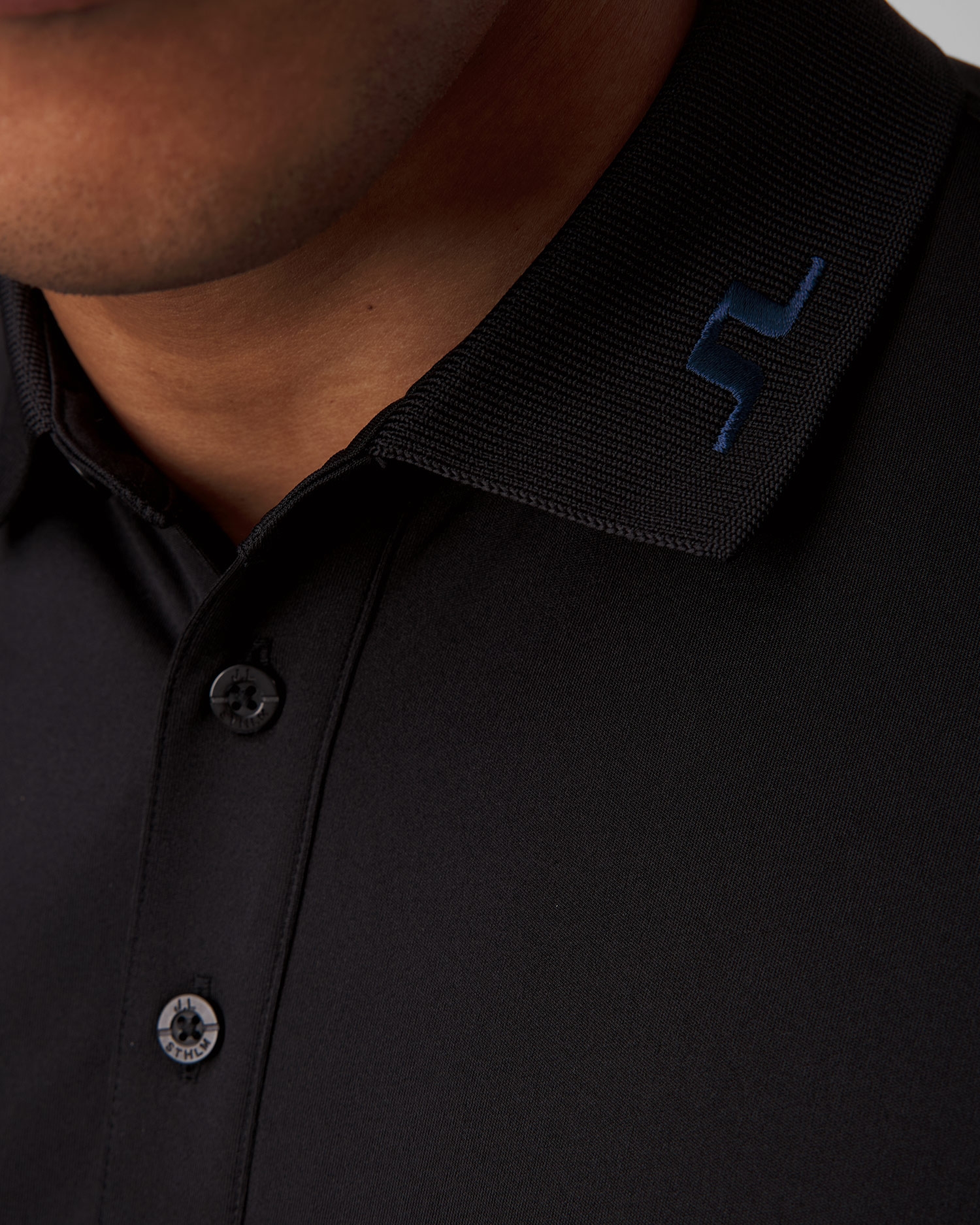 Černá pánská polokošile J.Lindeberg KV Print