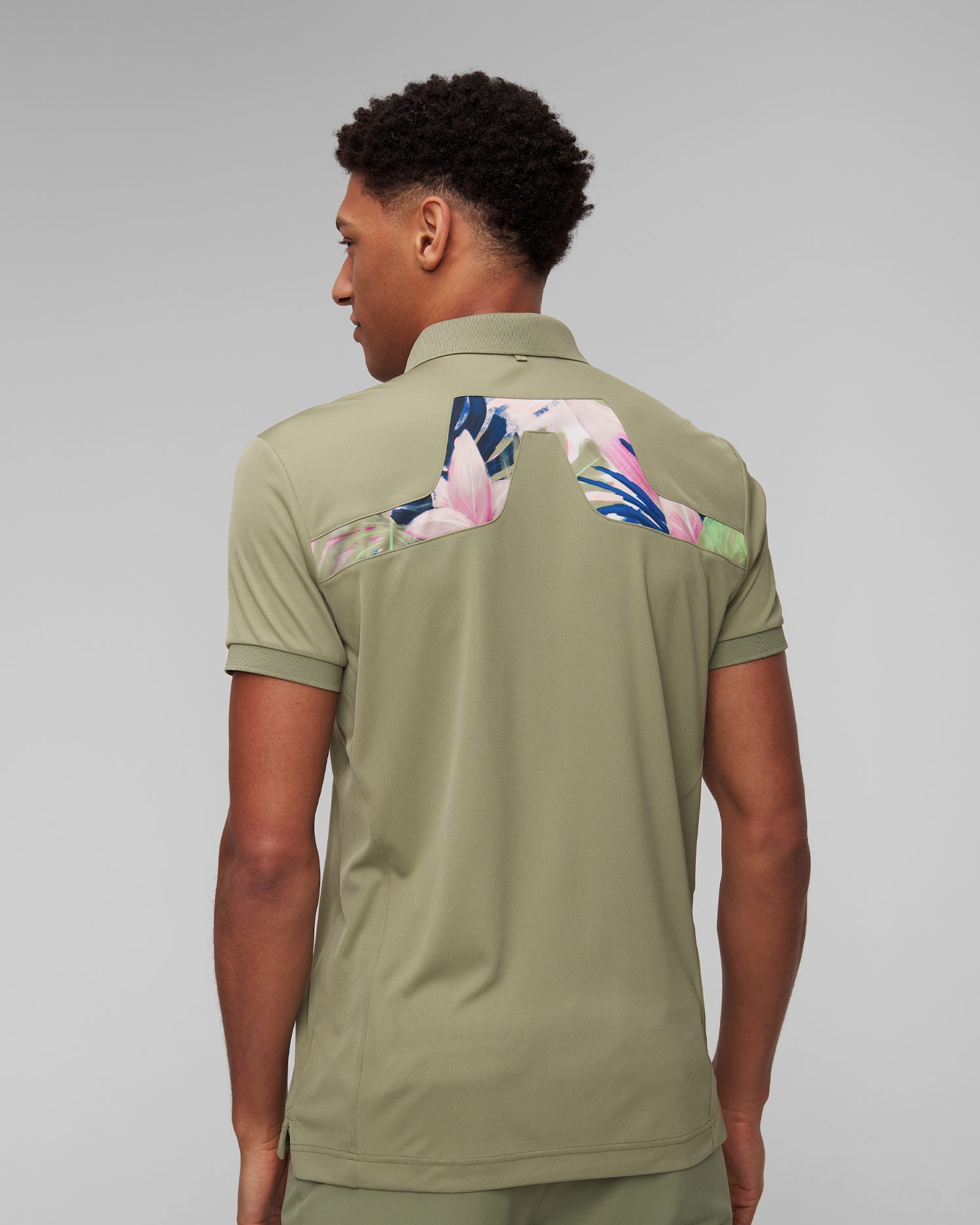 Zelená pánská polokošile J.Lindeberg KV Print