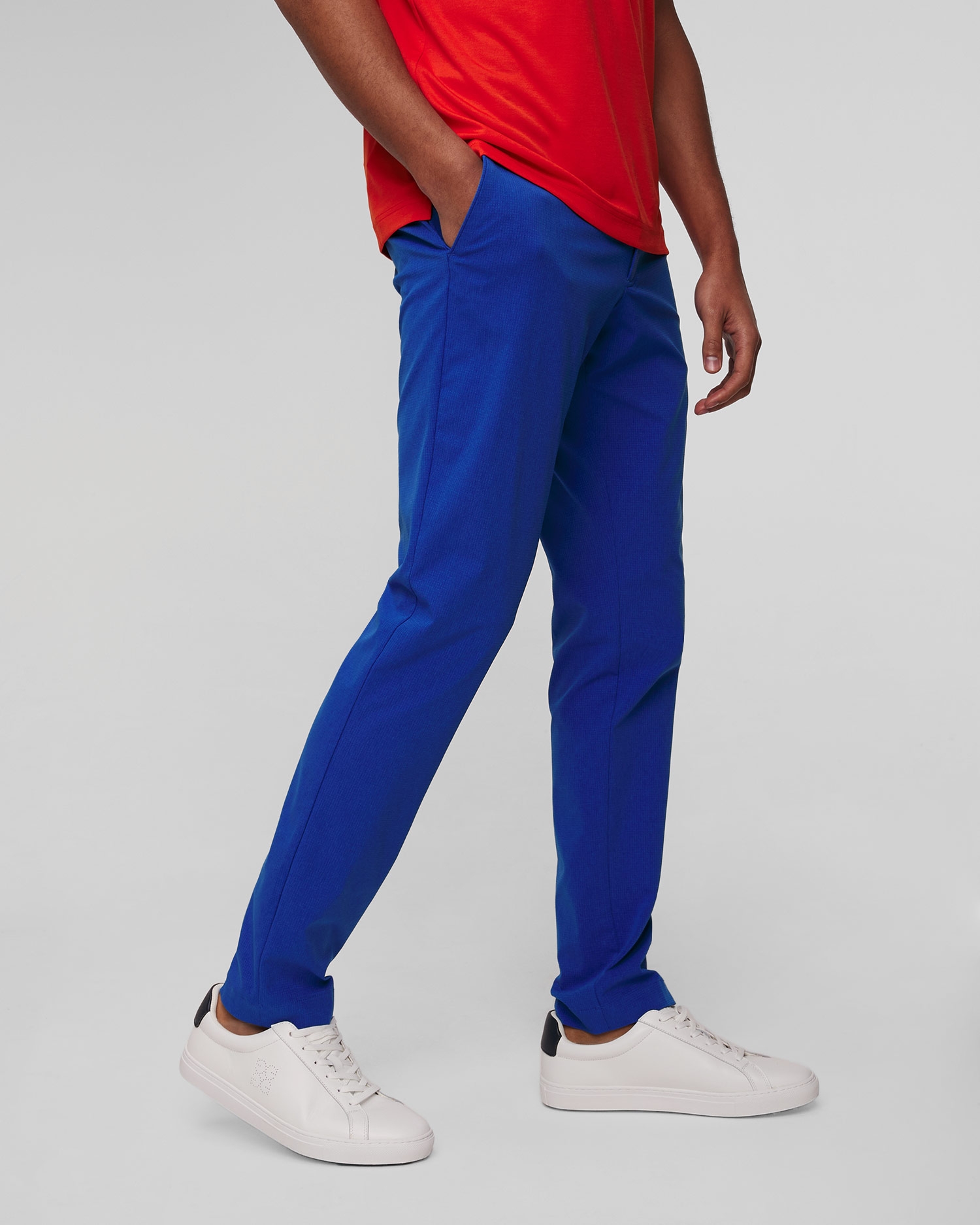 Modré pánské kalhoty J.Lindeberg Vent Pant