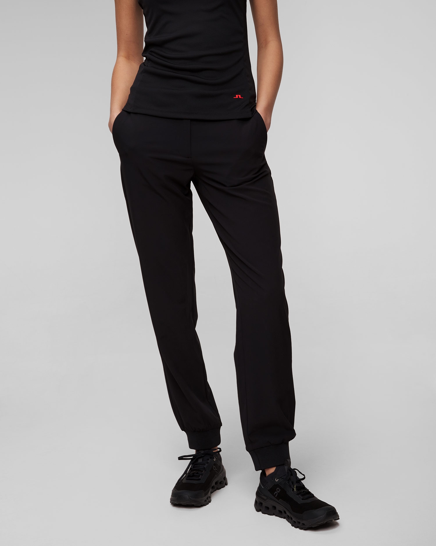 Černé dámské kalhoty J.Lindeberg Elena Jogger Pant