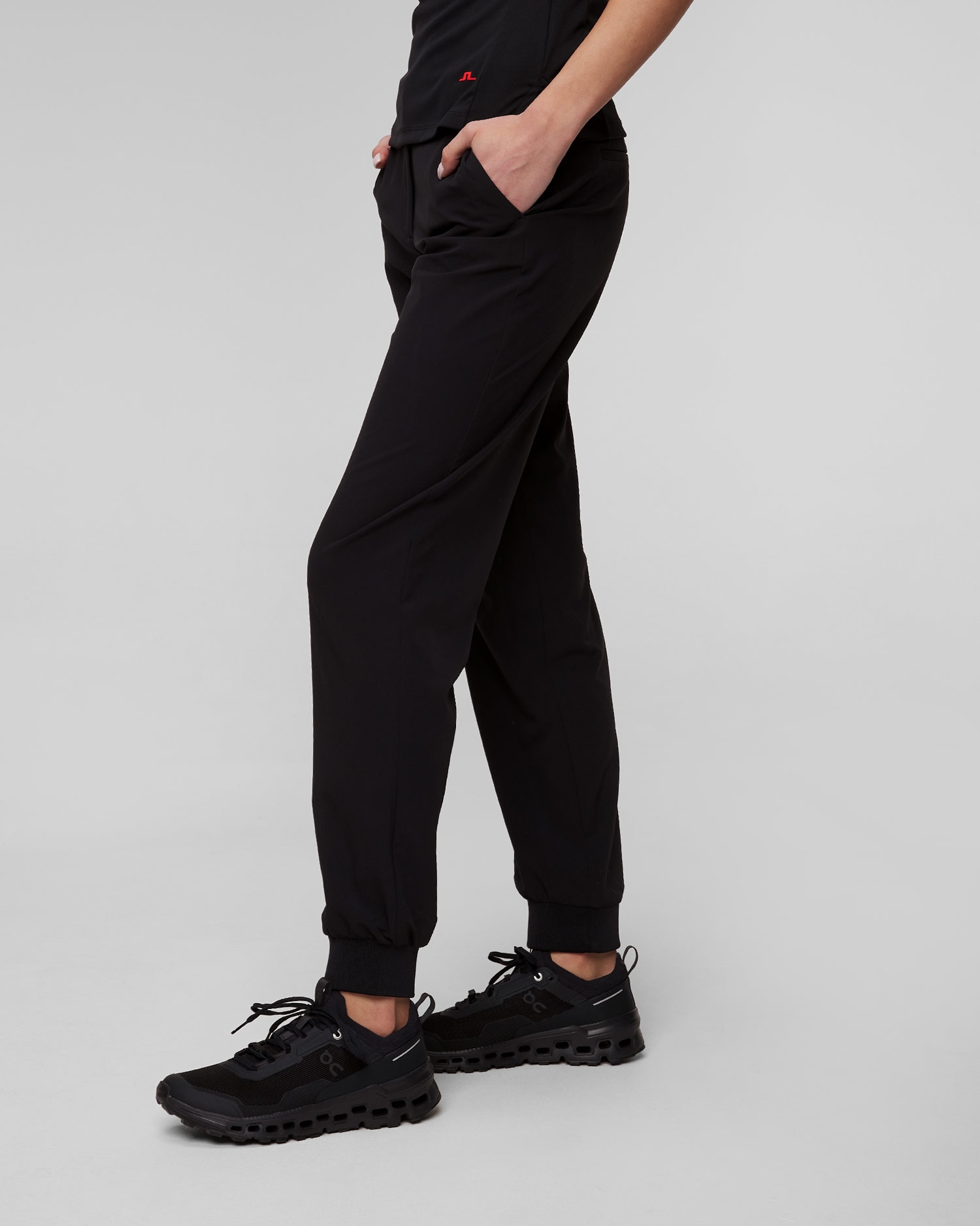 Černé dámské kalhoty J.Lindeberg Elena Jogger Pant