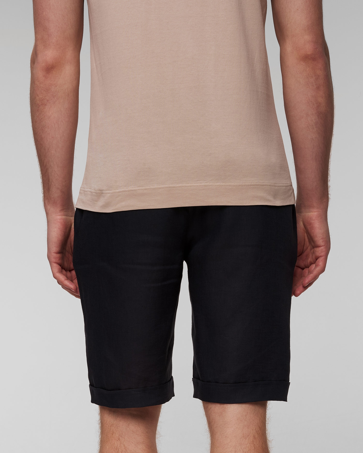 Lněné bermudy Gran Sasso