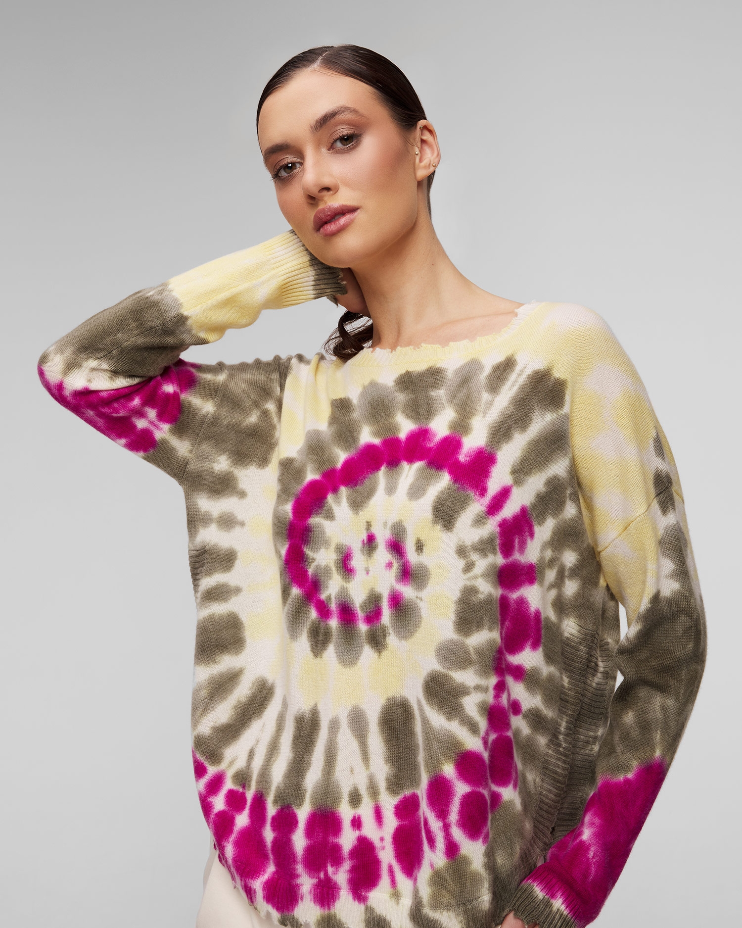 Dámský kašmírový svetr Kujten Mela Sunny