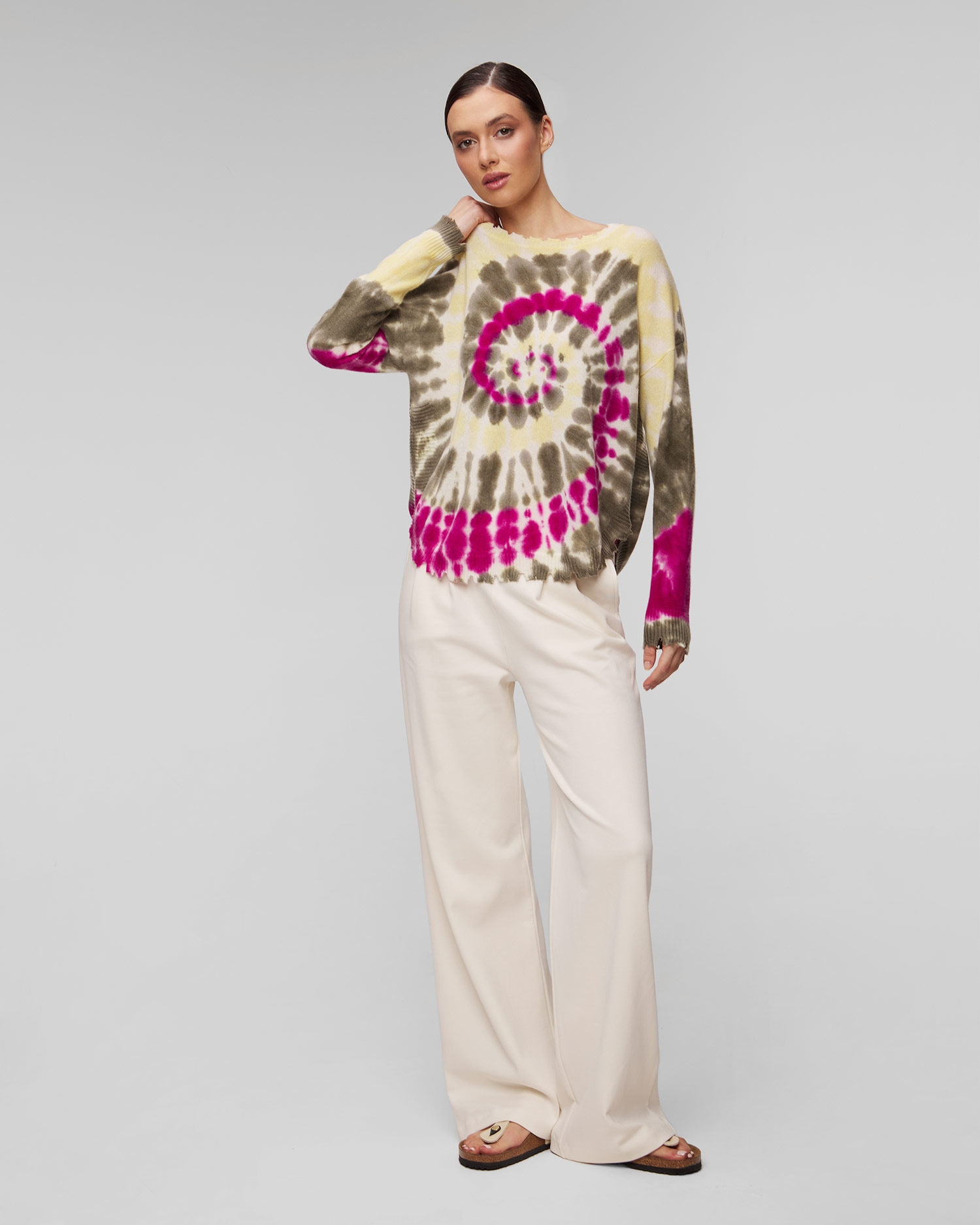 Dámský kašmírový svetr Kujten Mela Sunny