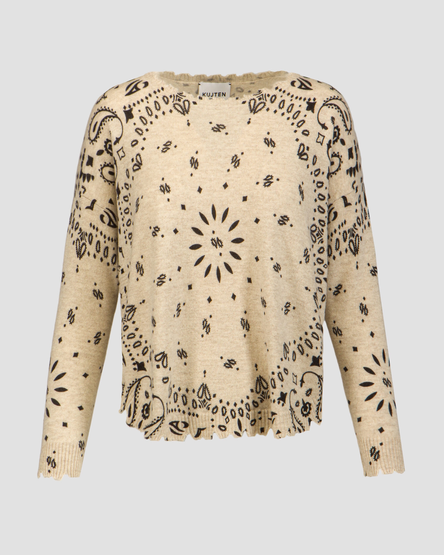 Dámský kašmírový svetr Kujten Mela Bandana