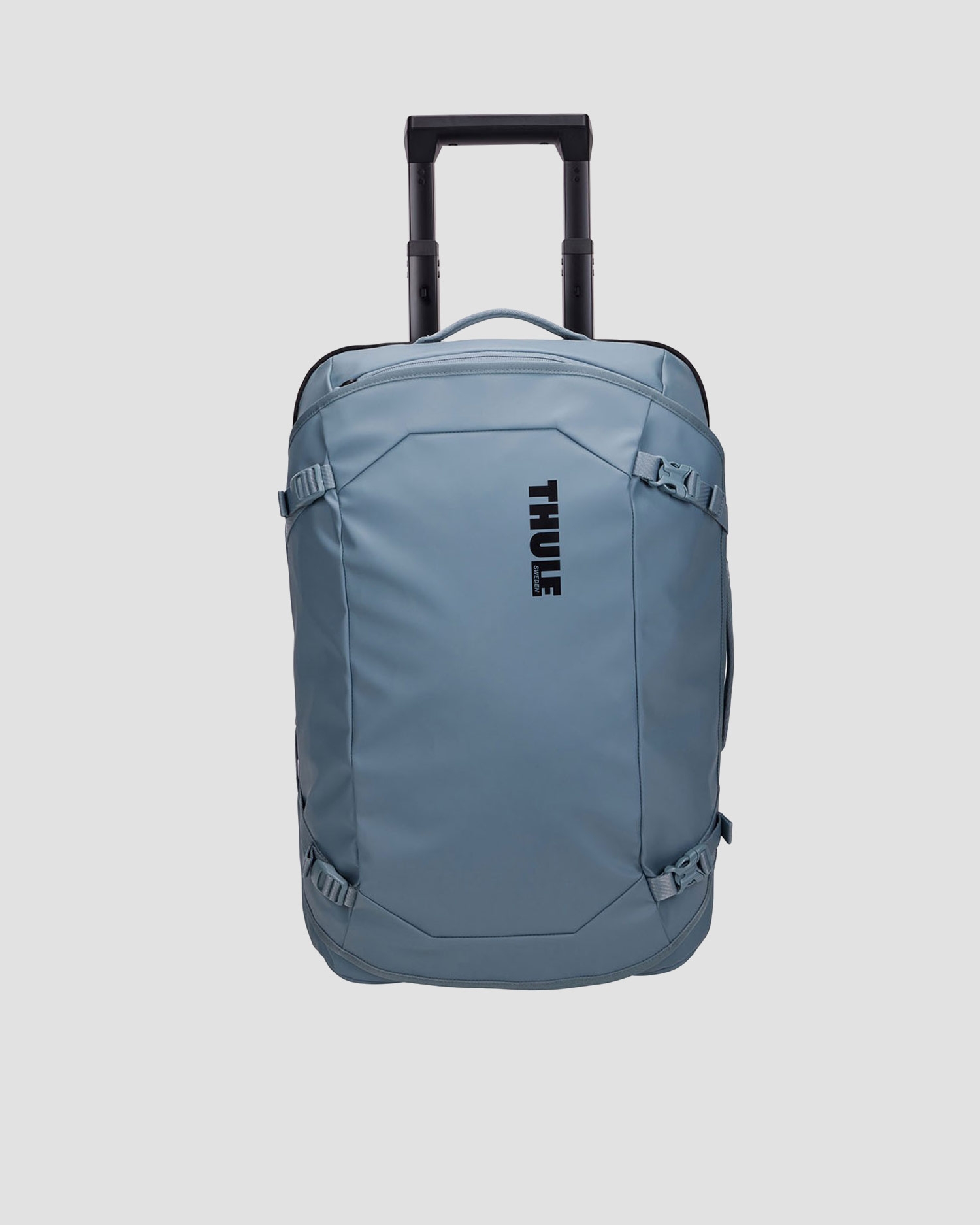 Cestovní zavazadlo s kolečky Thule Chasm Carry On Wheeled Duffel Bag 40L v Šedém a Modrém Barevném Odstínu