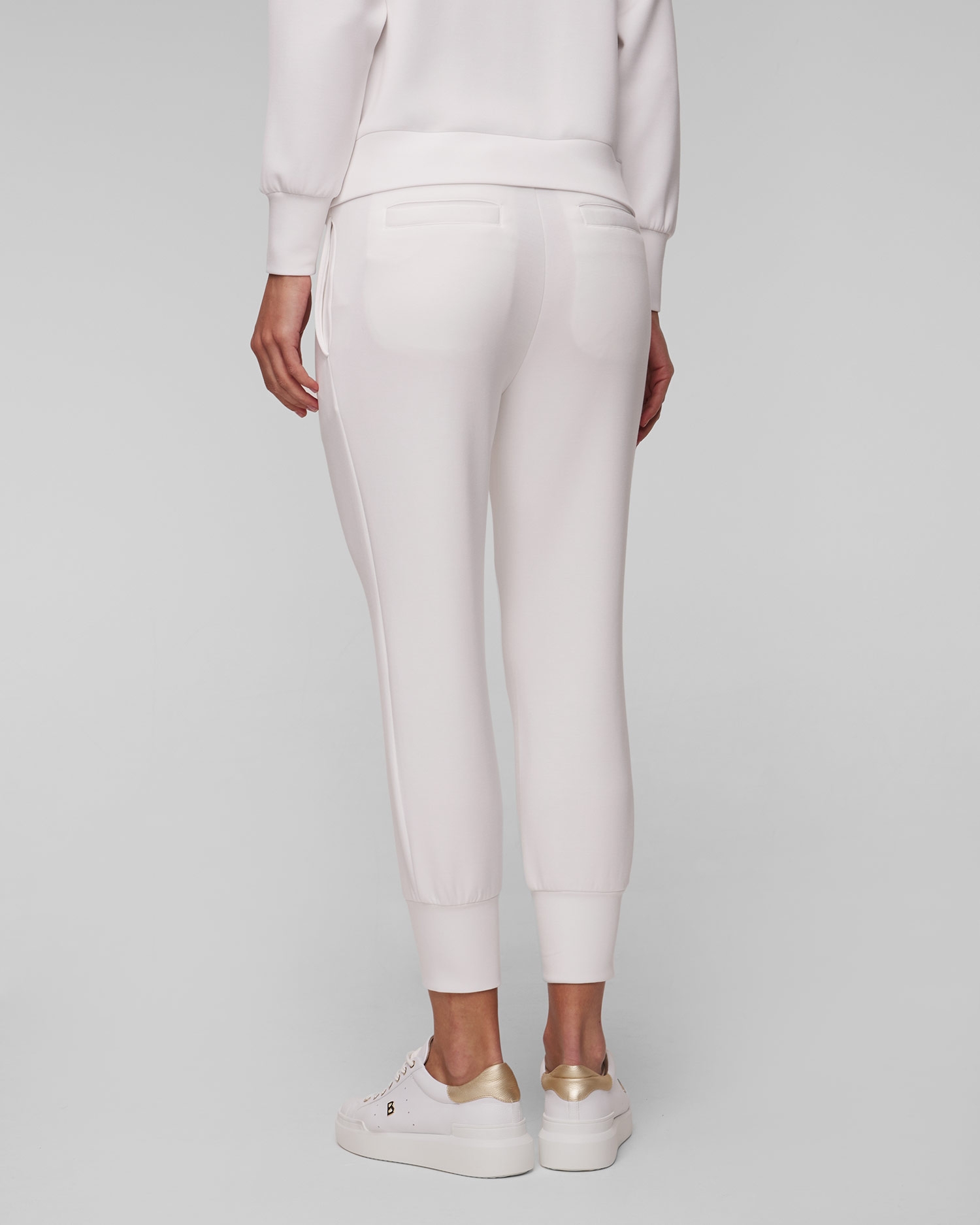 Dámské bílé tepláky Varley The Slim Cuff Pant 25