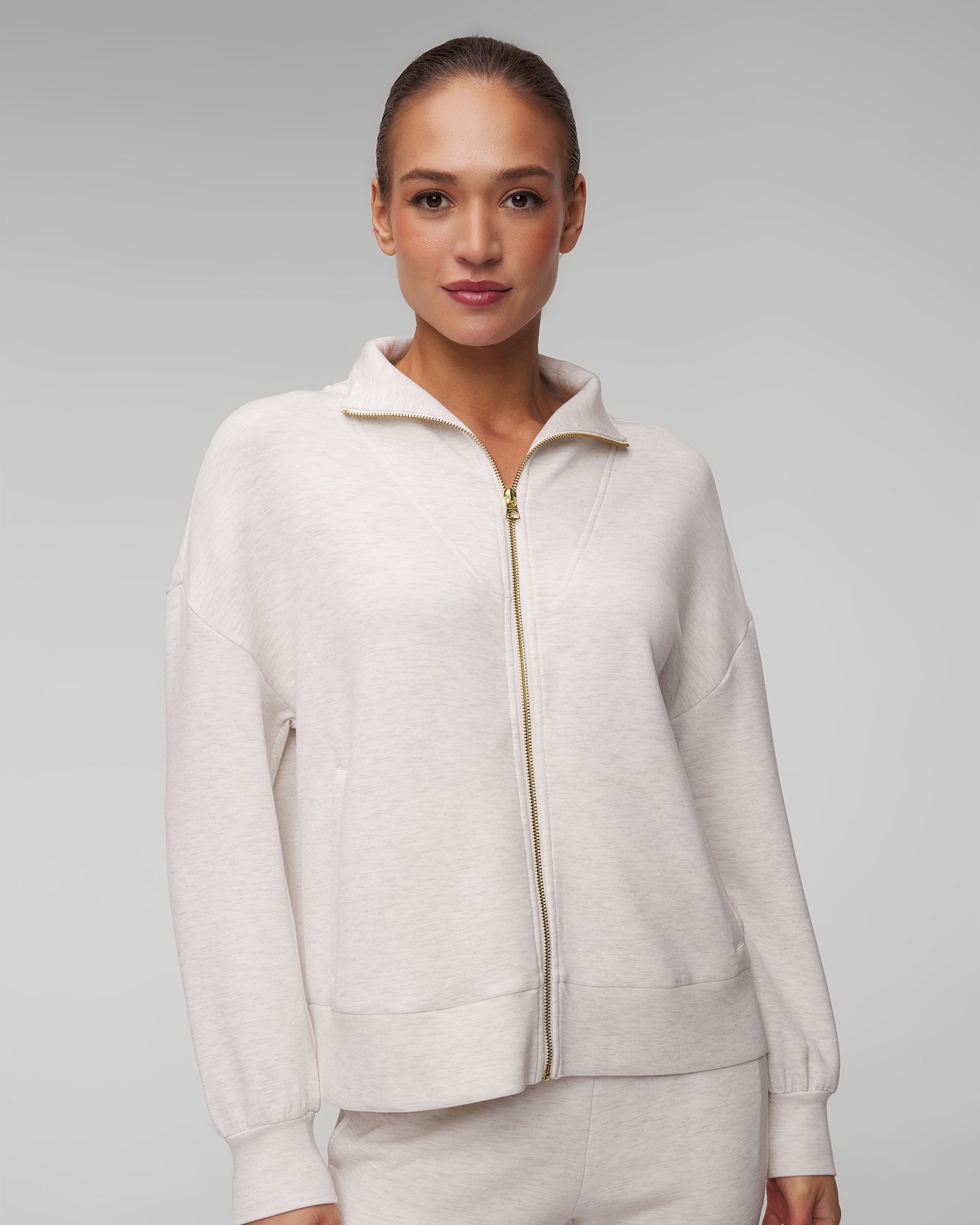 Béžová dámská mikina Varley Ralston