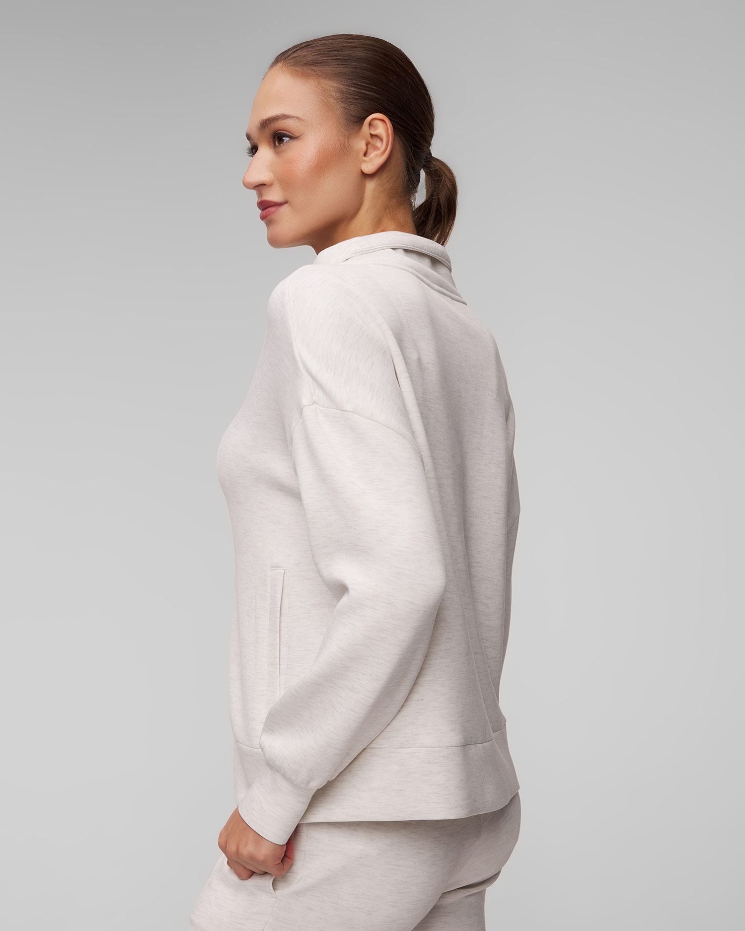 Béžová dámská mikina Varley Ralston