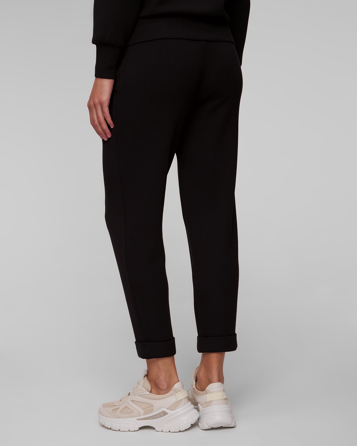 Dámské černé kalhoty Varley The Rolled Cuff Pant 25