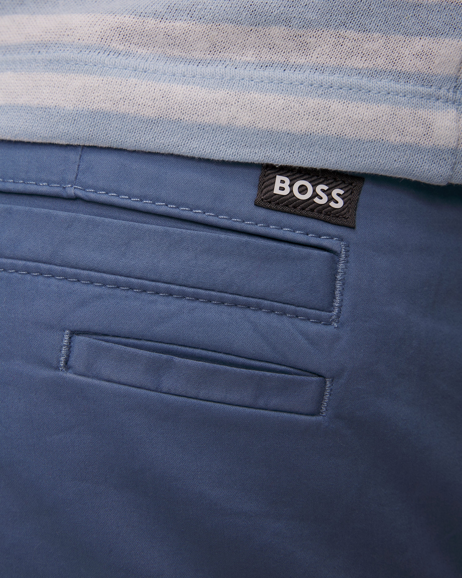 Pánské modré kalhoty Hugo Boss Kaiton