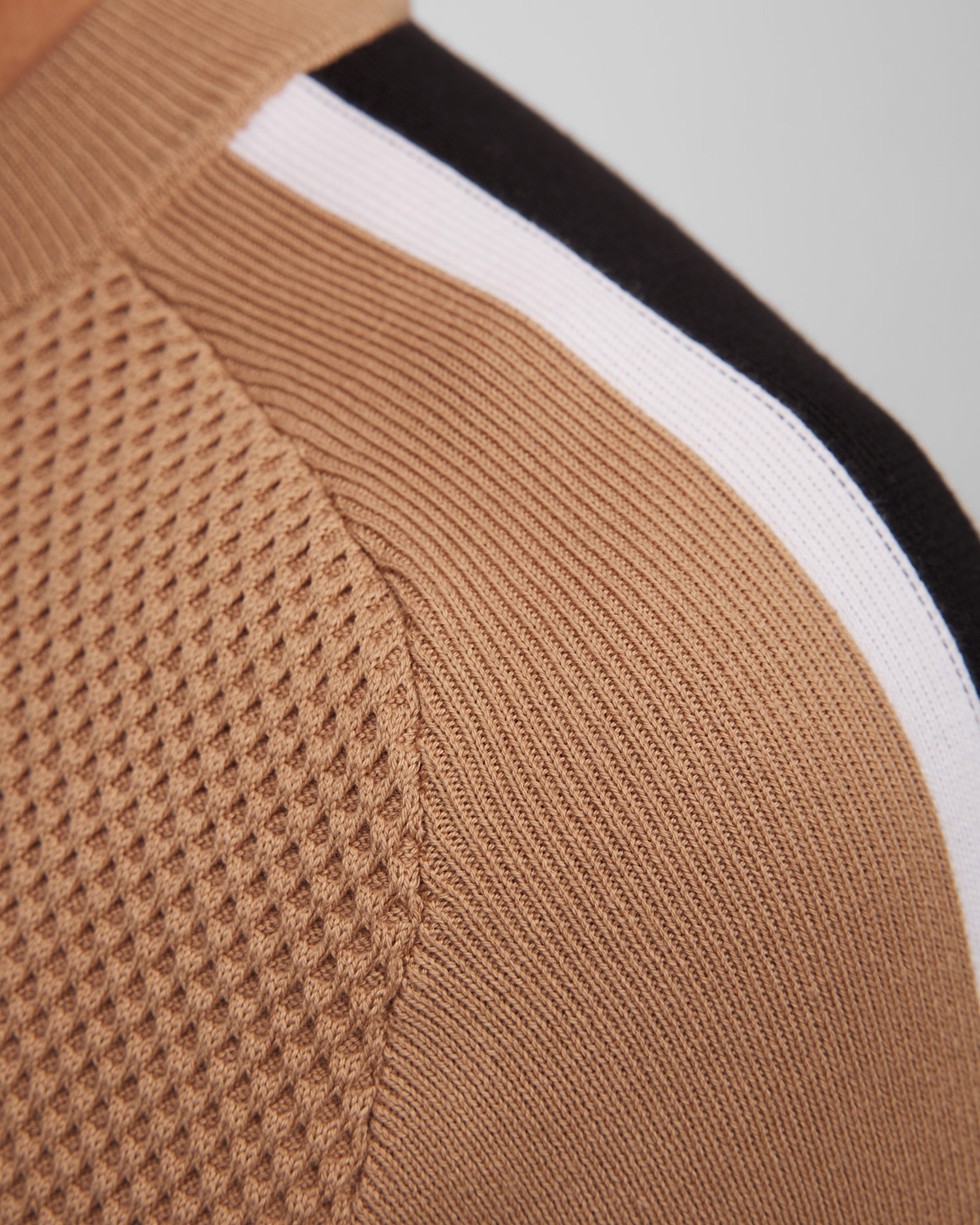 Béžový pánský svetr Hugo Boss Pontevico