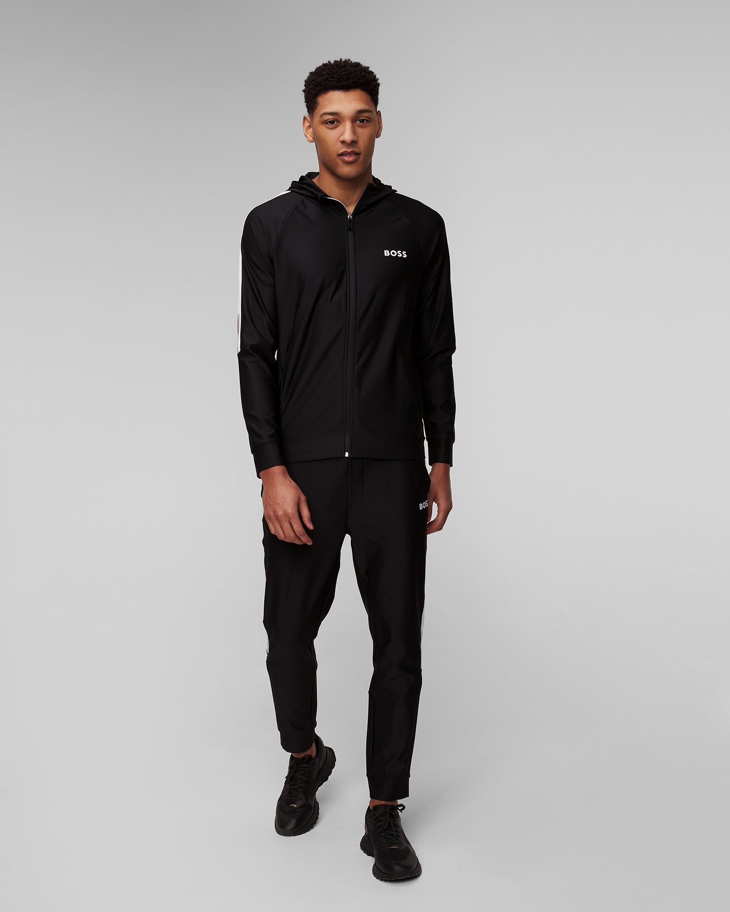 Černé pánské tepláky Hugo Boss Hicon MB