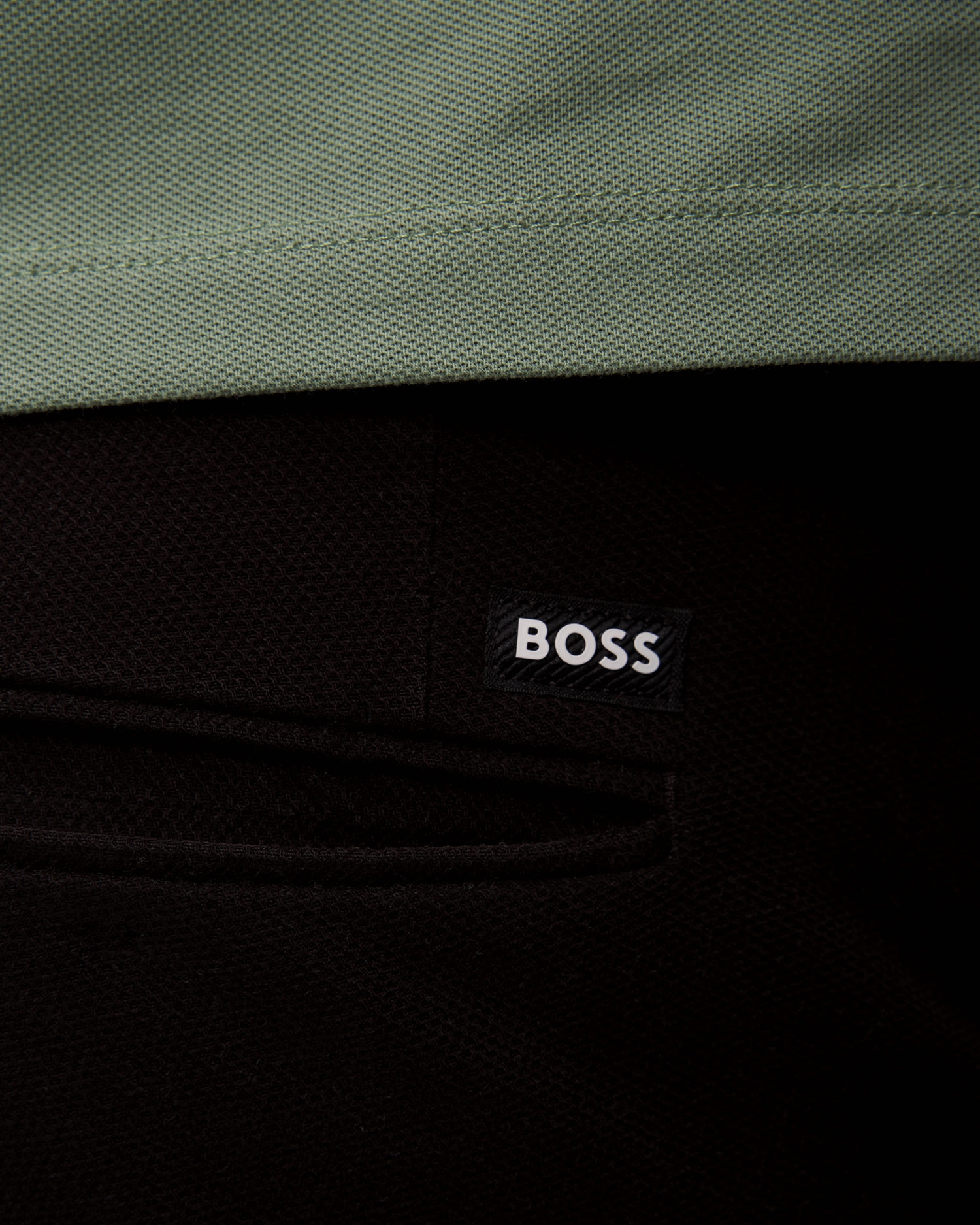 Černé pánské kalhoty Hugo Boss Kaito1