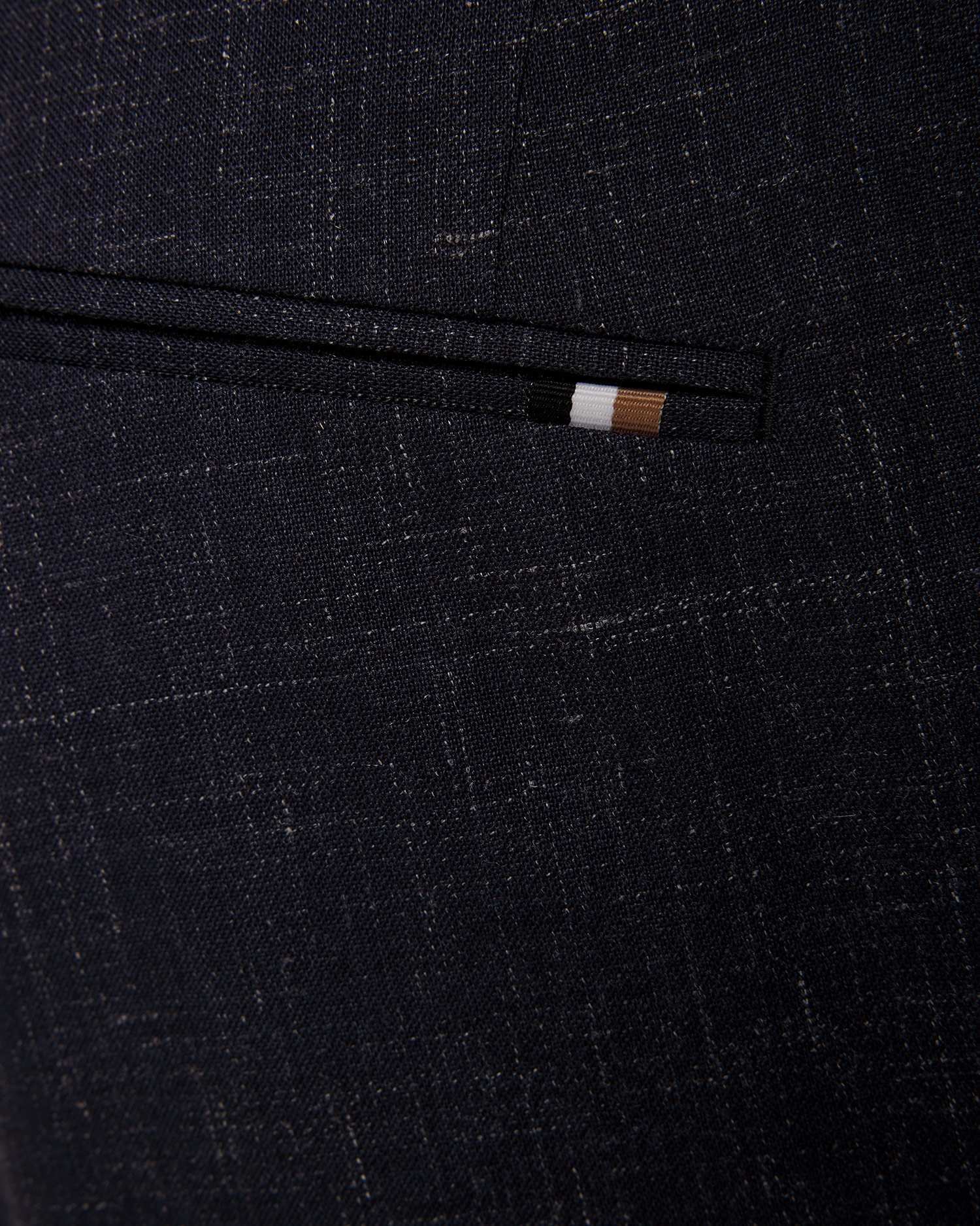 Pánské tmavě modré kalhoty Hugo Boss H-Genius-242