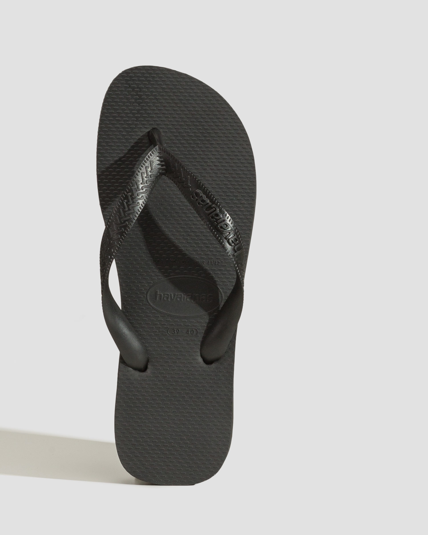 Žabky unisex Havaianas Top v Černé Barvě