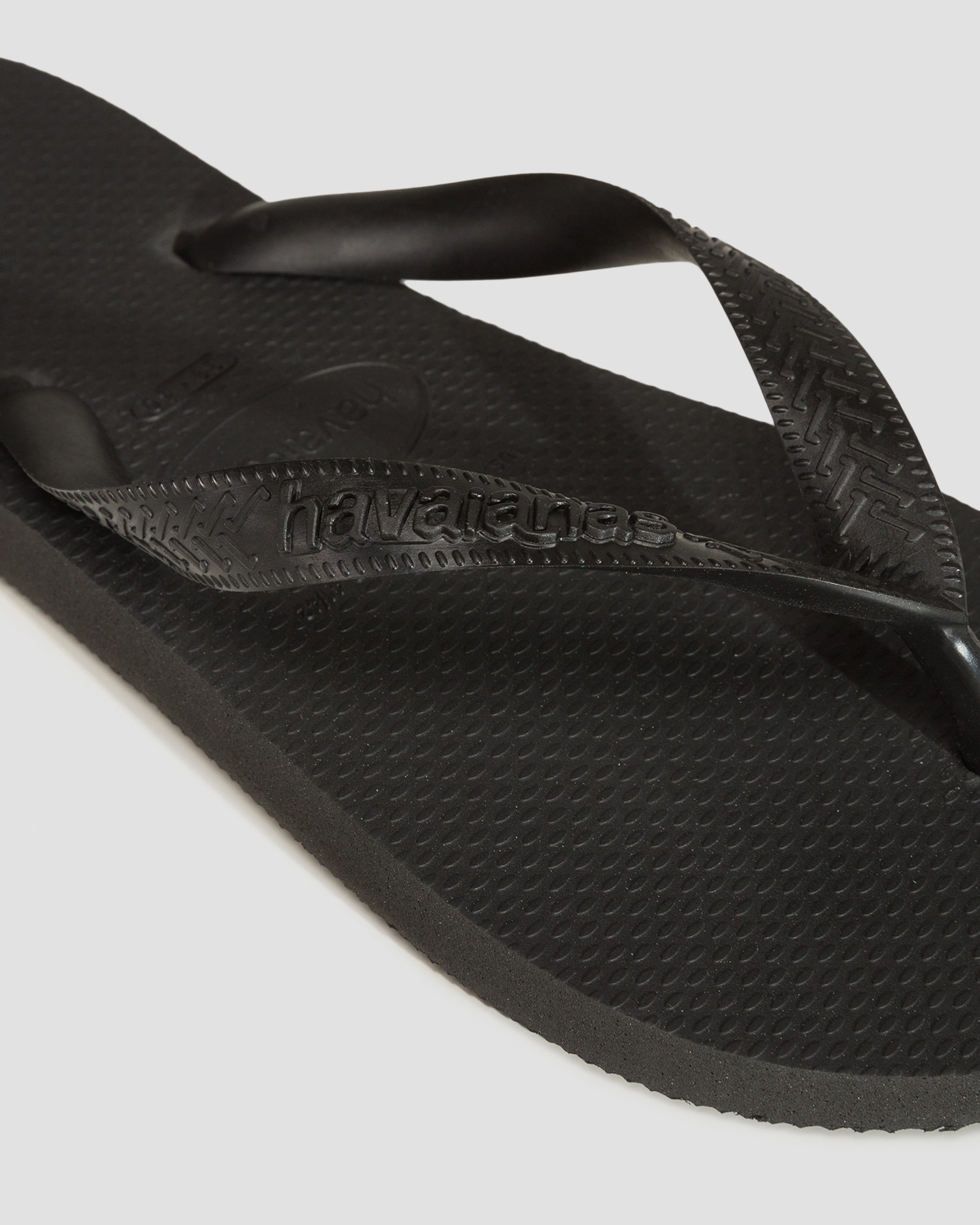 Žabky unisex Havaianas Top v Černé Barvě