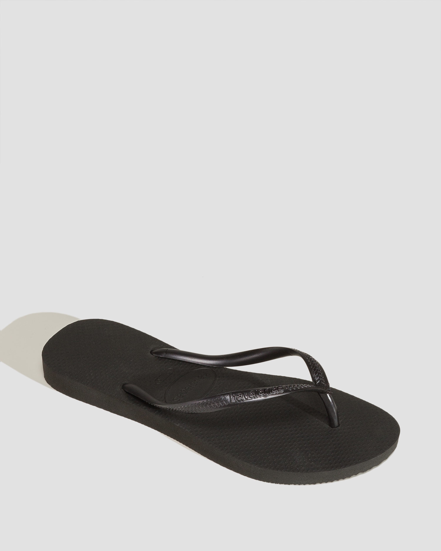 Dámské žabky Havaianas Slim v Černé Barvě