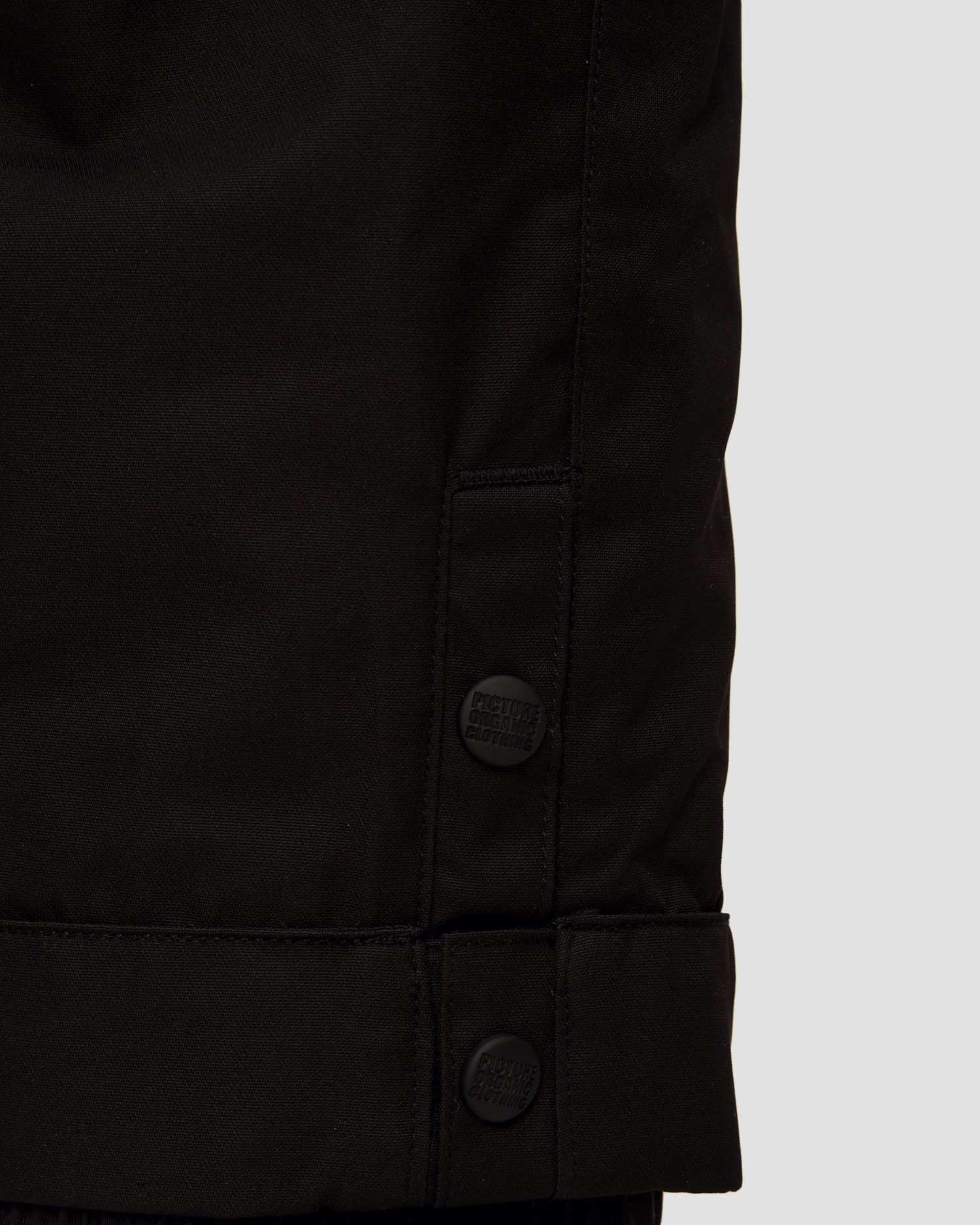 Černé dětské lyžařské kalhoty Picture Organic Clothing Time 10/10