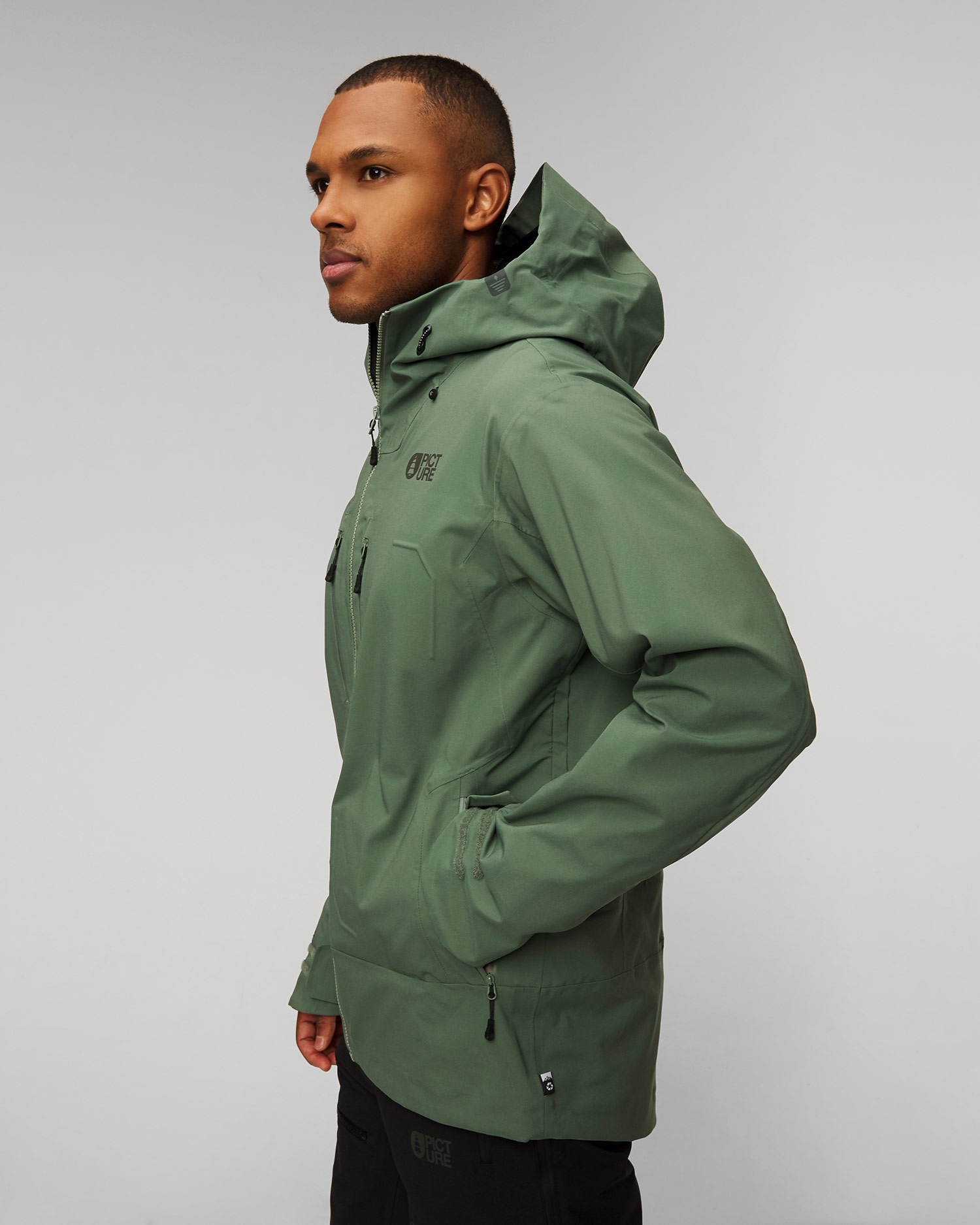 Zelená pánská hardshellová bunda Picture Organic Clothing Welcome 3L 20/20