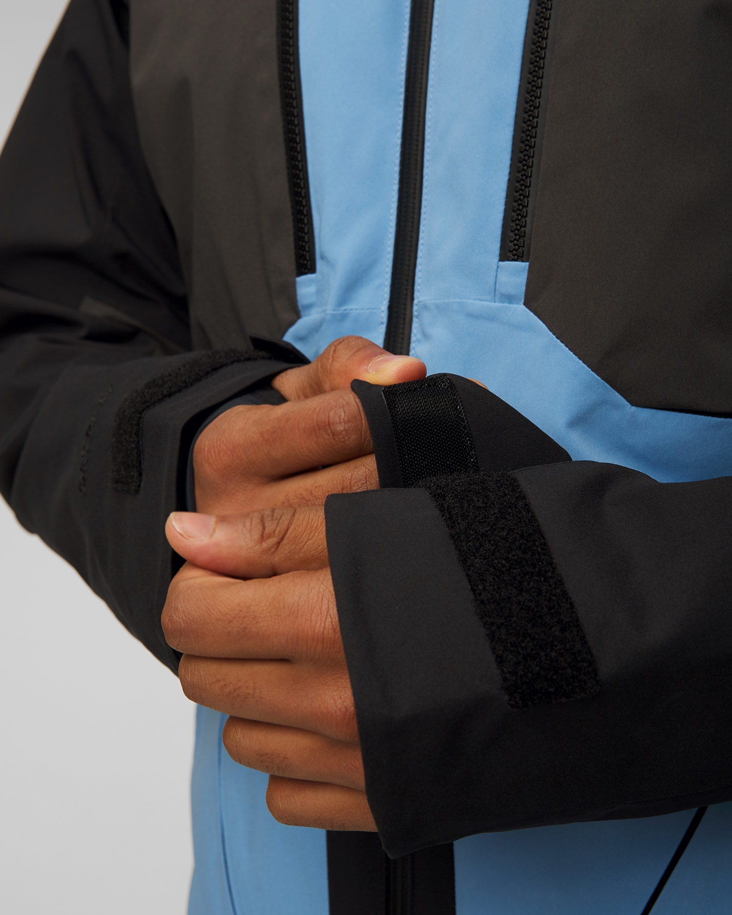 Modrá a černá pánská freeridová bunda Picture Organic Clothing Naikoon 20/20