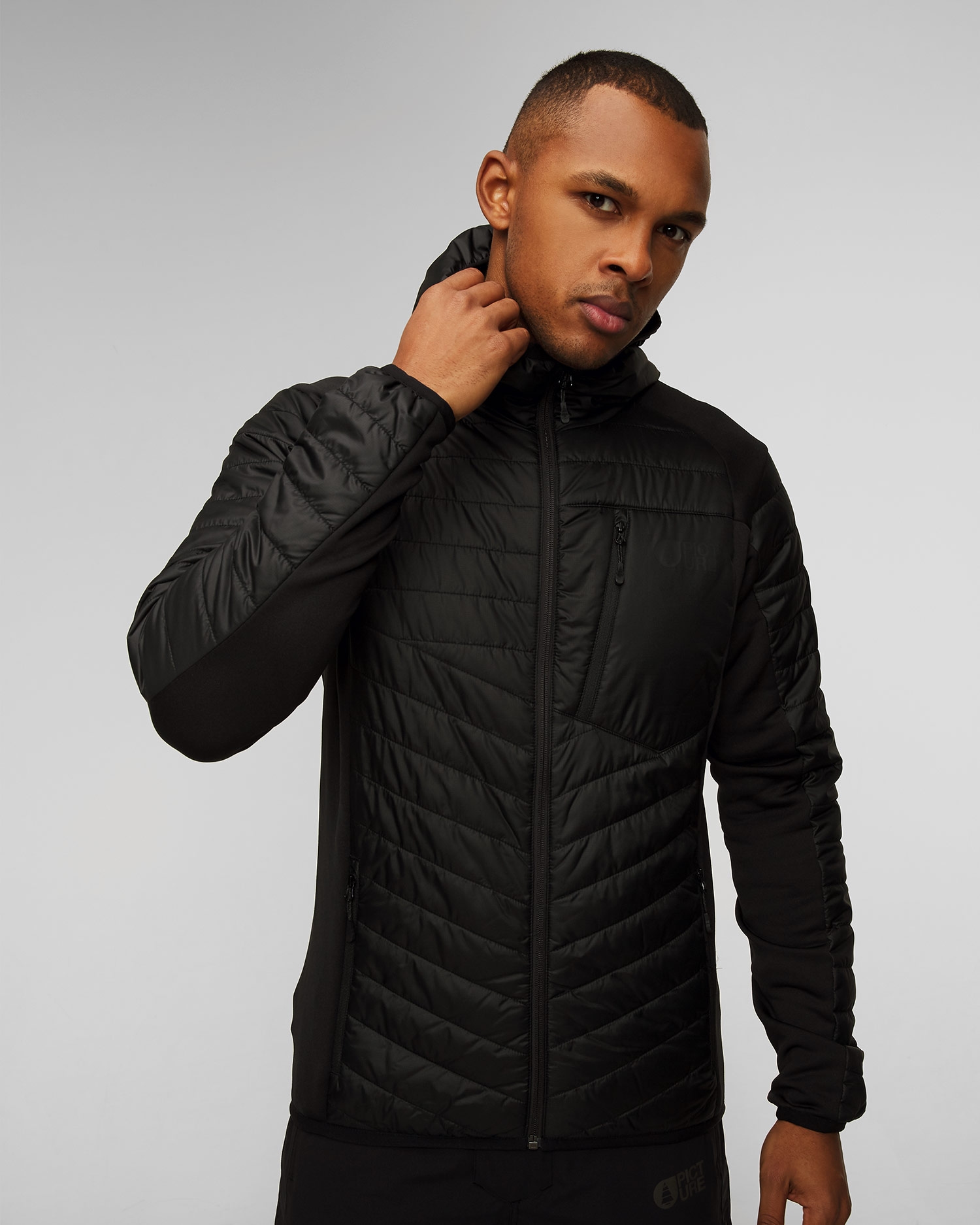 Černá pánská bundomikina Picture Organic Clothing Takashima Primaloft