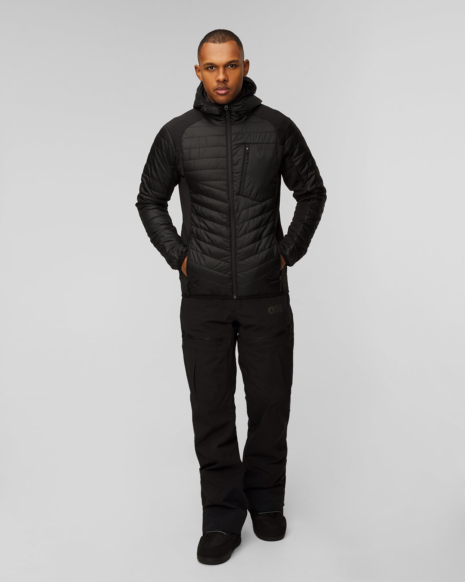 Černá pánská bundomikina Picture Organic Clothing Takashima Primaloft