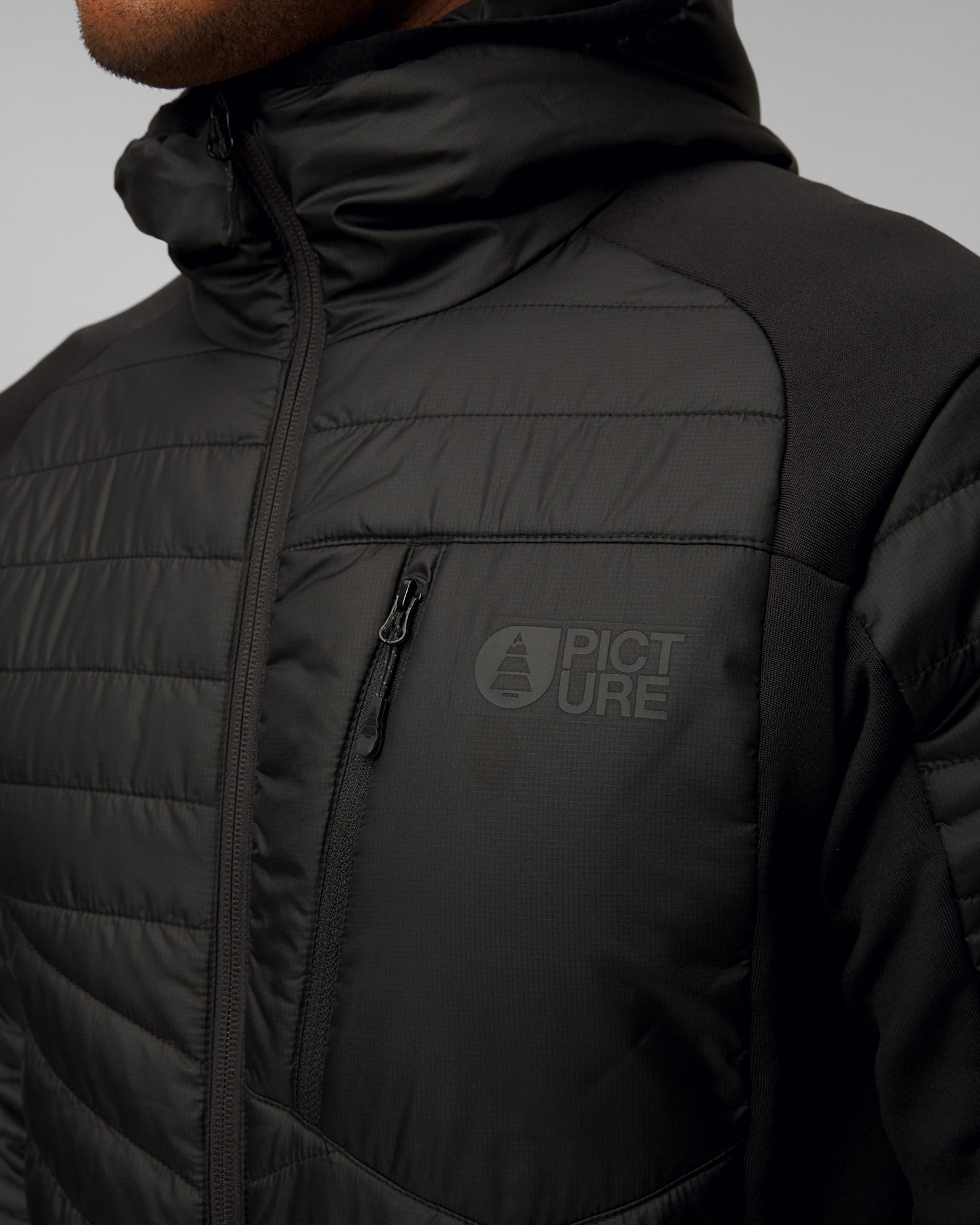 Černá pánská bundomikina Picture Organic Clothing Takashima Primaloft