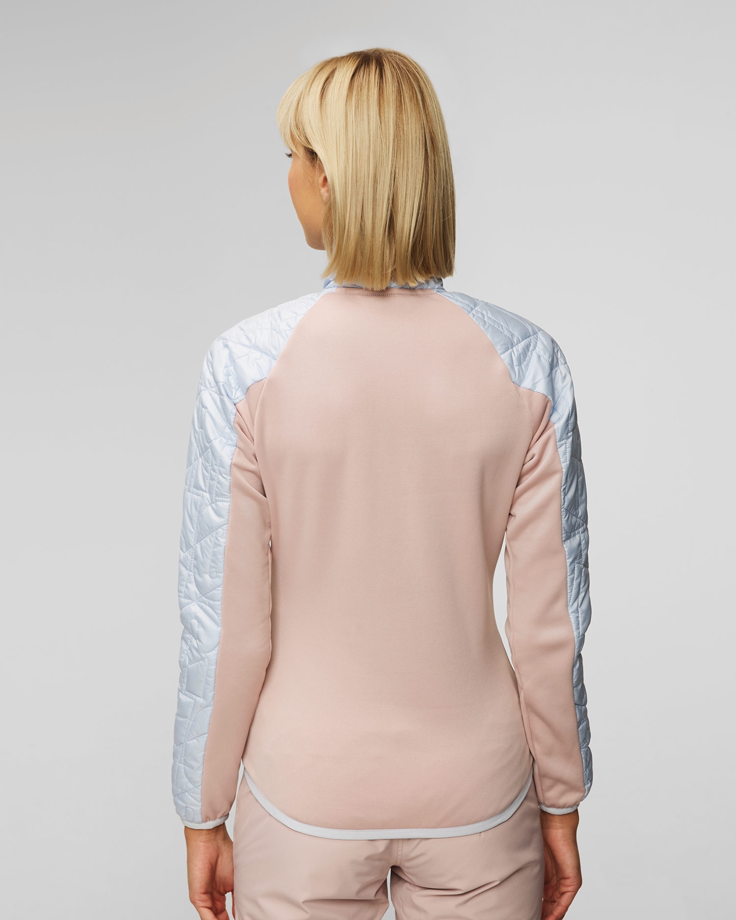 Dámská bundomikina Picture Organic Clothing Tehanie Primaloft ve Světle Modré a Béžové Barvě