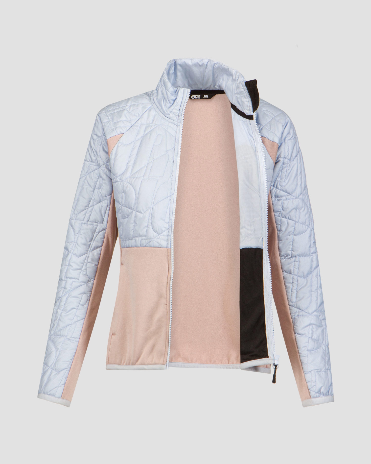 Dámská bundomikina Picture Organic Clothing Tehanie Primaloft ve Světle Modré a Béžové Barvě