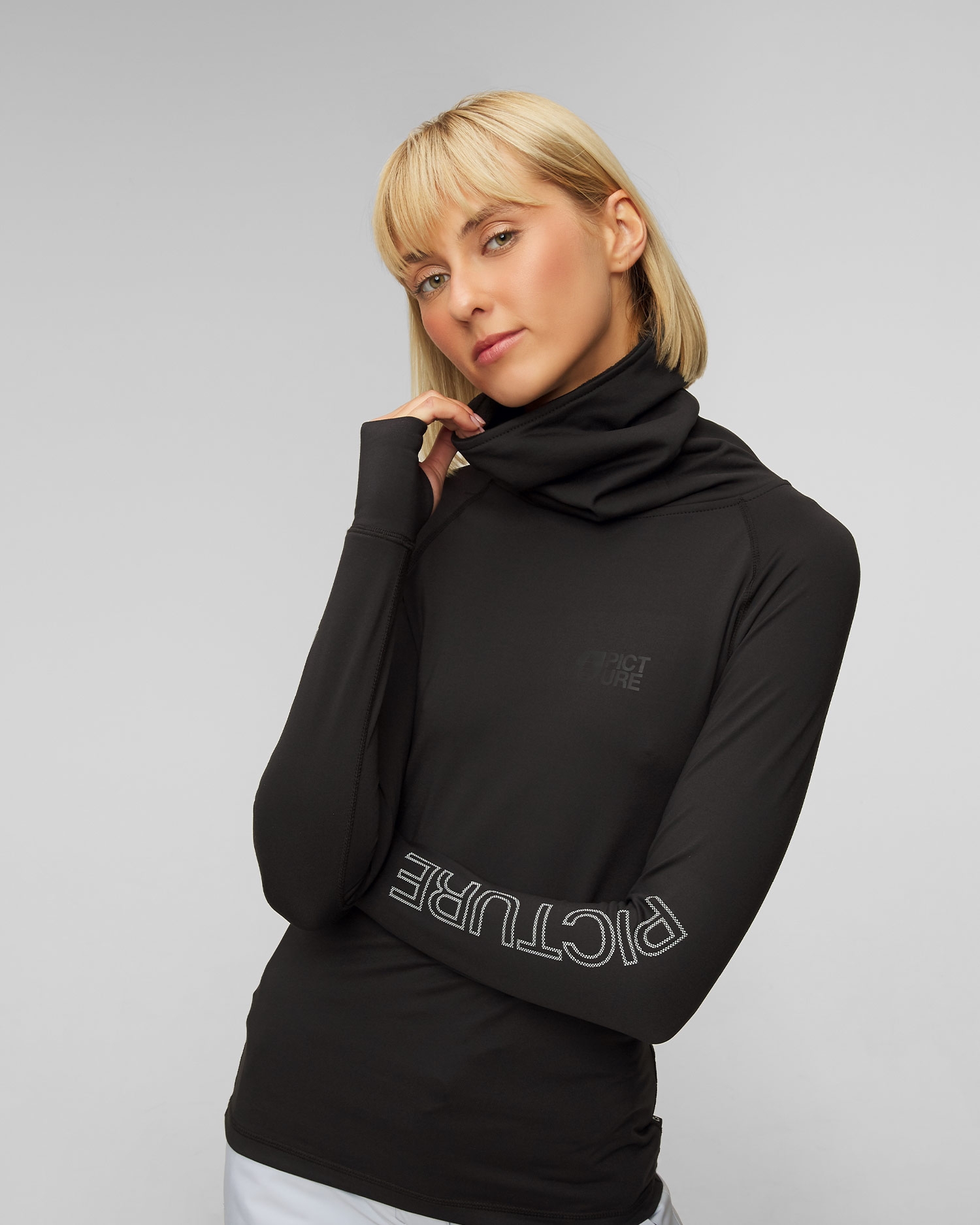 Černá dámská termo mikina Picture Organic Clothing Pagaya